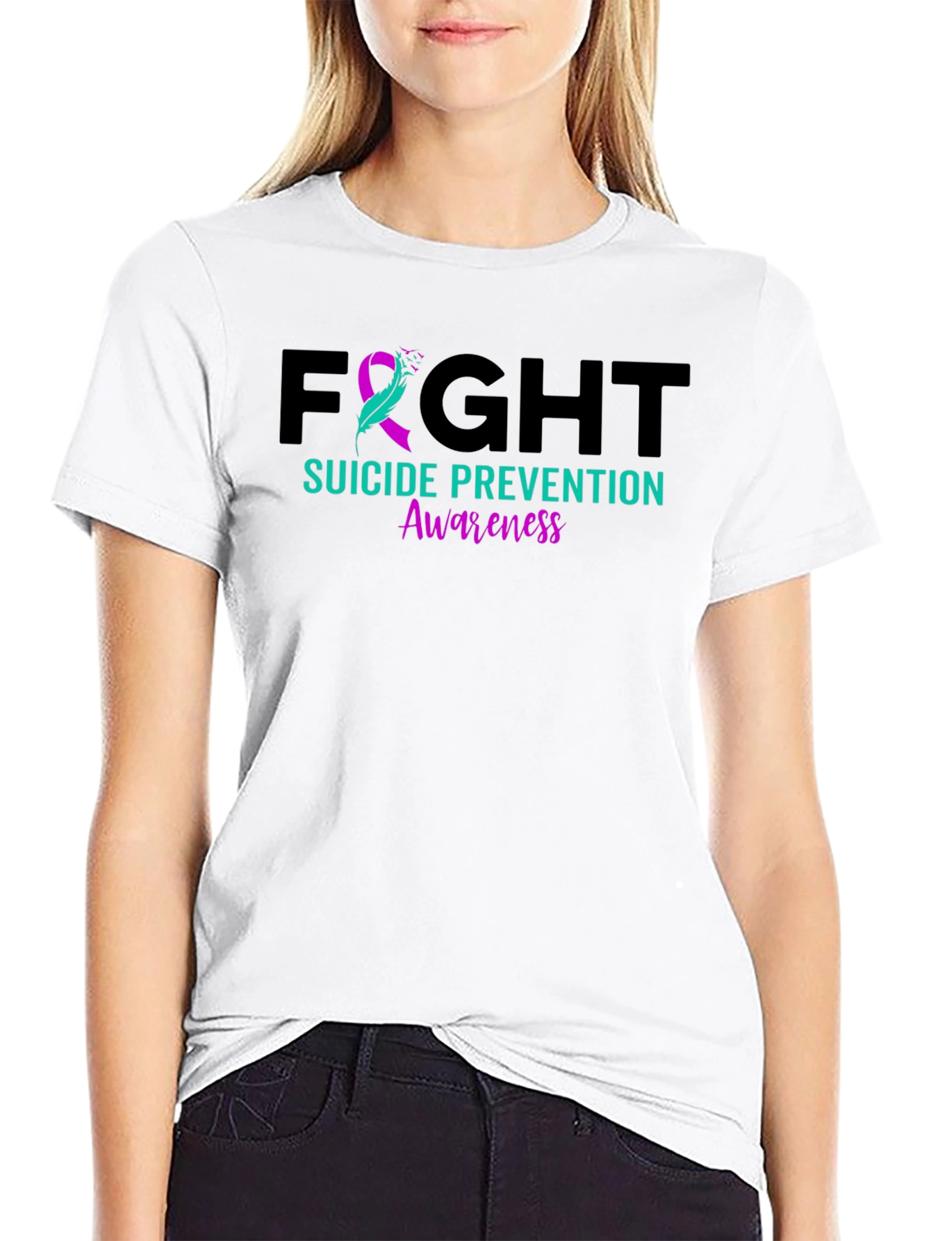 Fight Suicide Prevention Awareness T-Shirt
