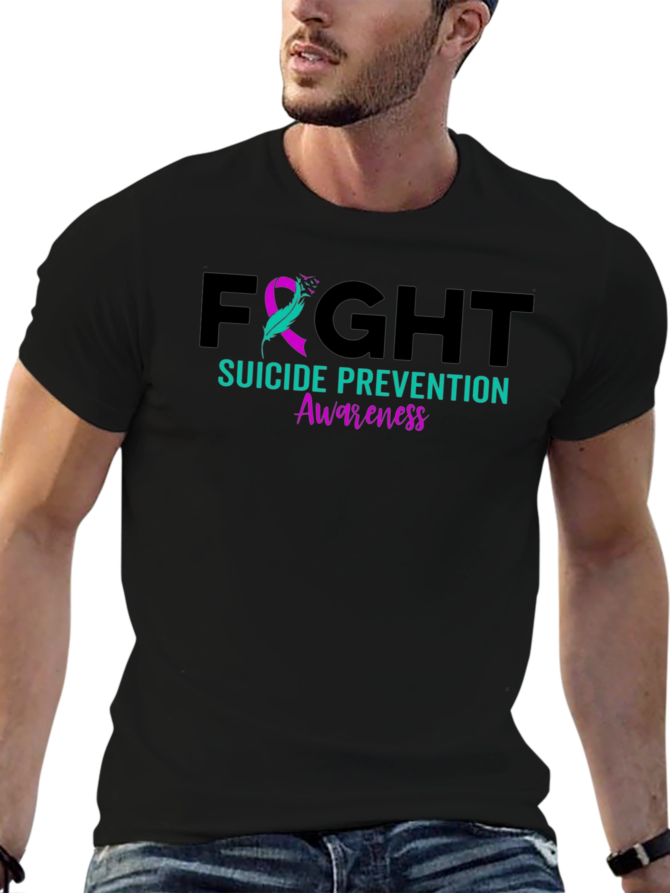 Fight Suicide Prevention Awareness T-Shirt