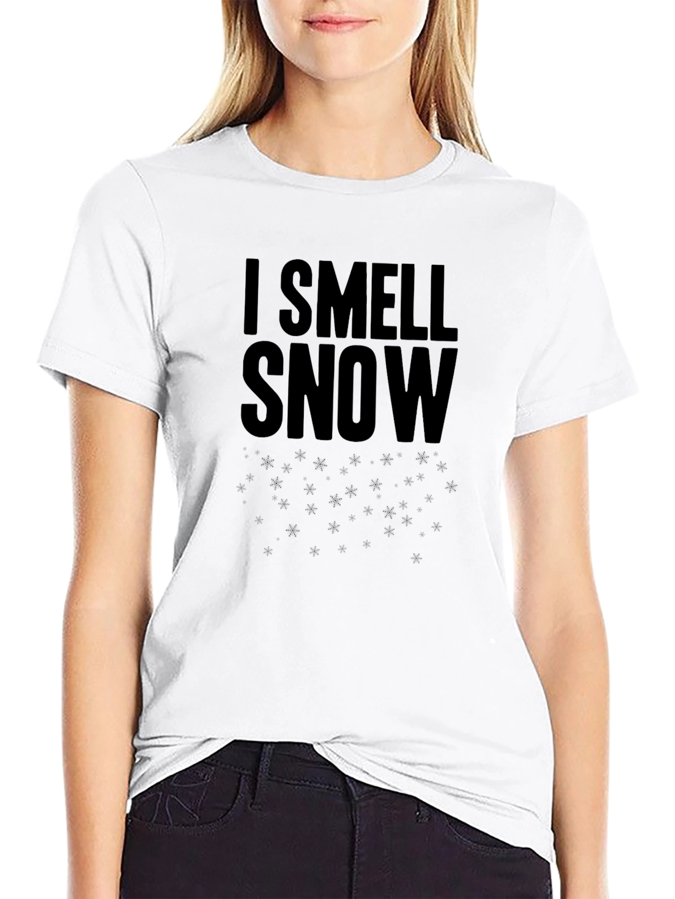 I Smell Snow T-Shirt - Holiday Season Apparel