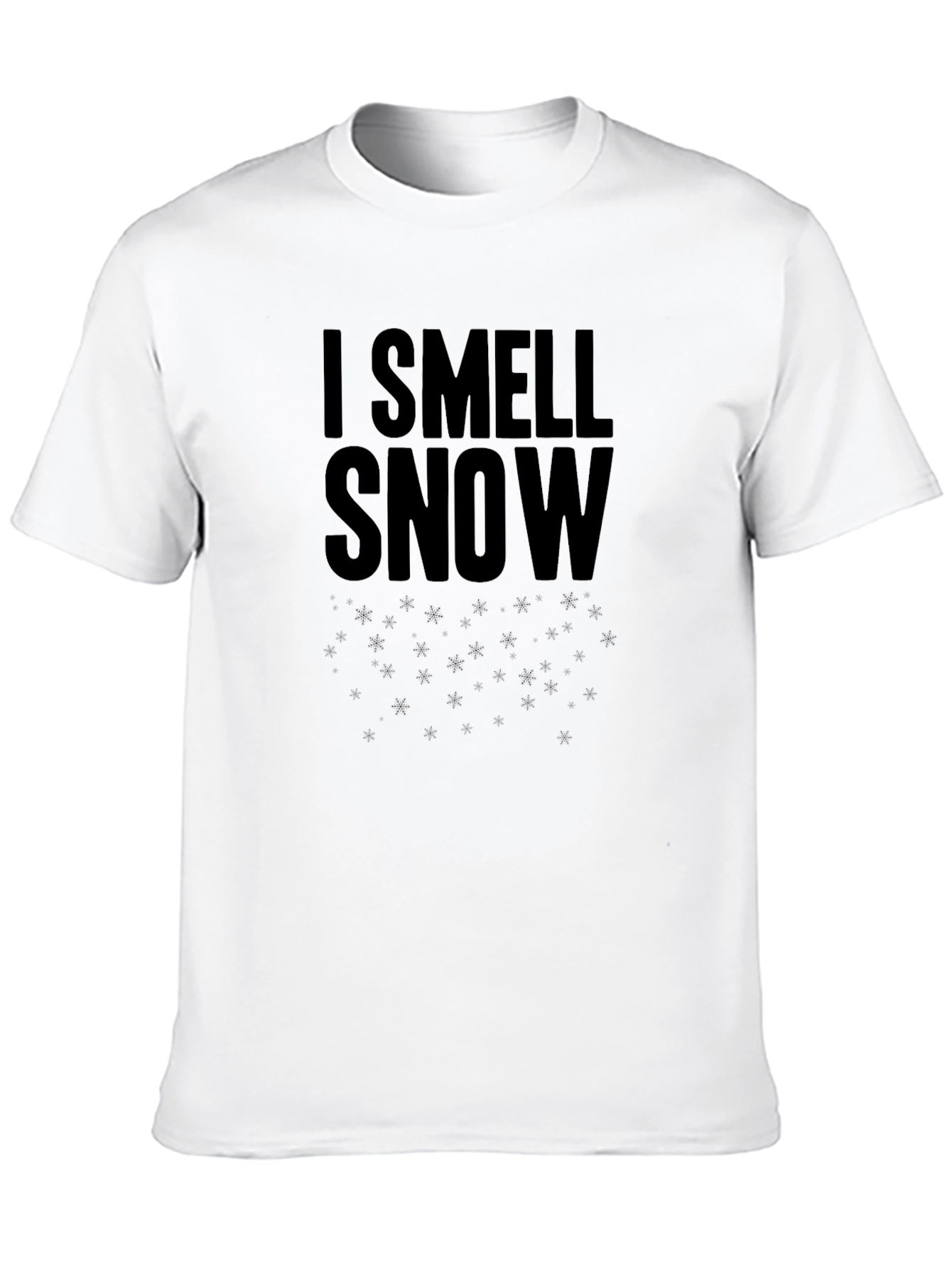 I Smell Snow T-Shirt - Holiday Season Apparel