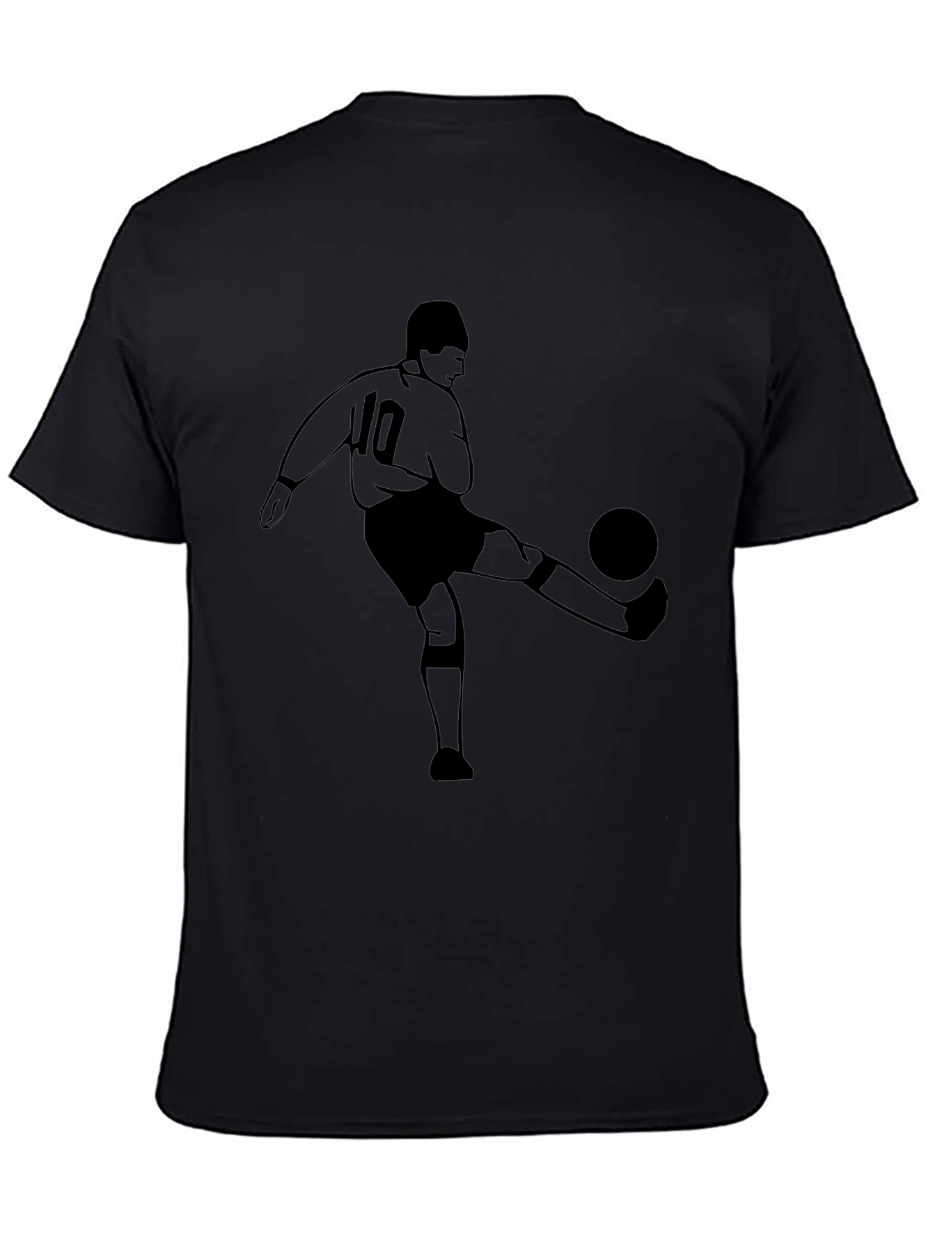 Soccer Player T-Shirt - Graphic Print