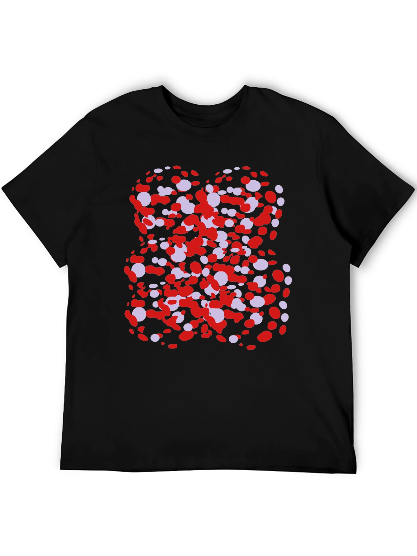 Abstract Dots T-Shirt - Modern Graphic Tee