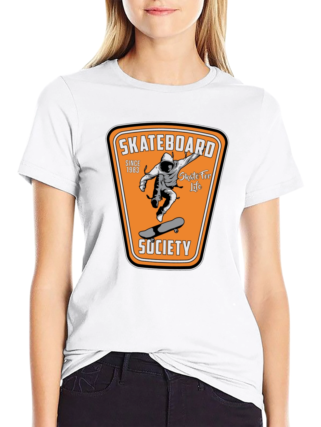 Skateboard Society Graphic Tee