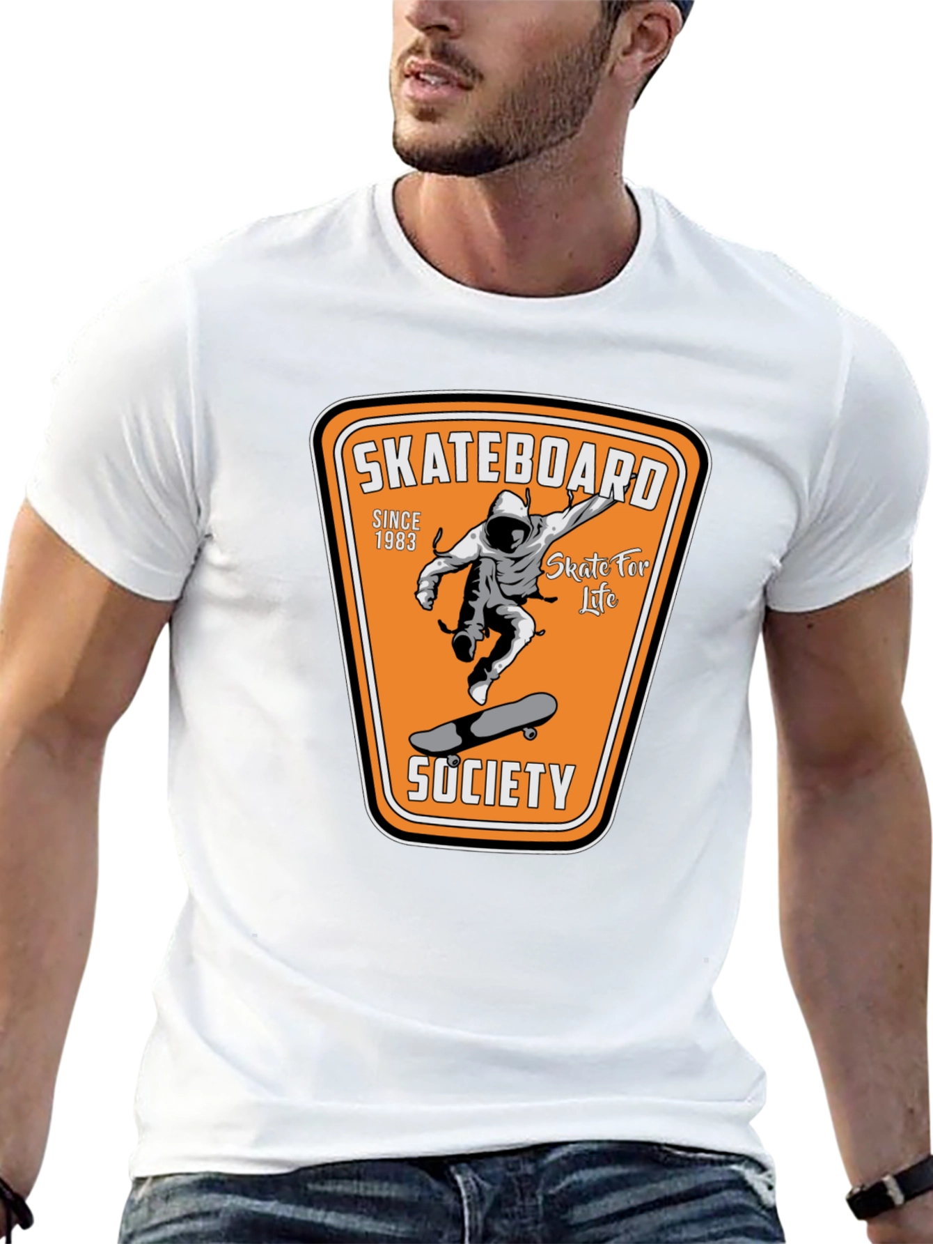 Skateboard Society Graphic Tee