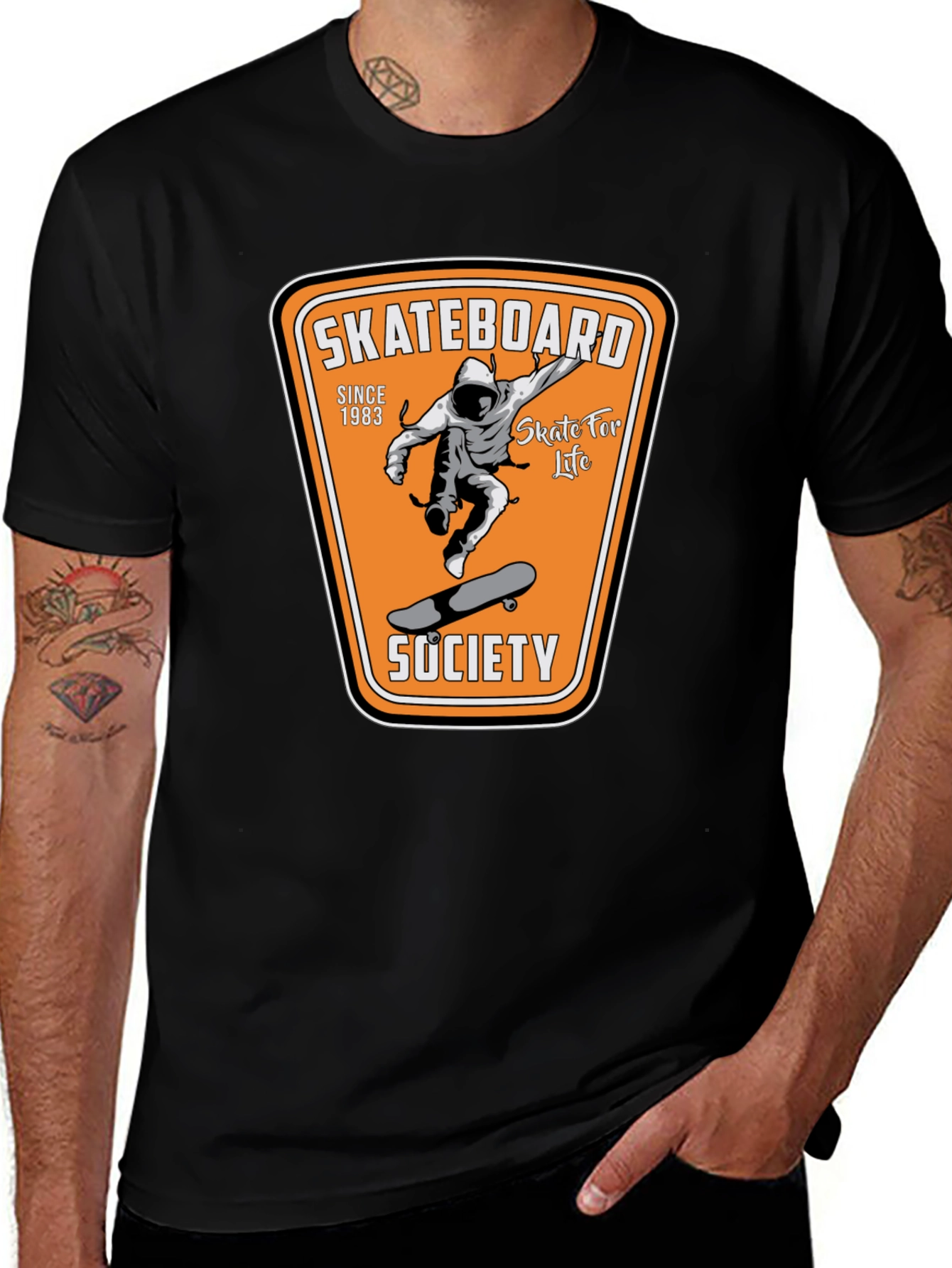 Skateboard Society Graphic Tee