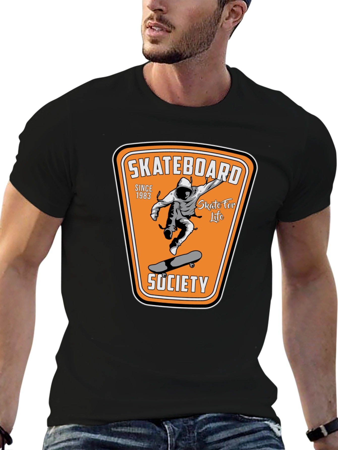 Skateboard Society Graphic Tee