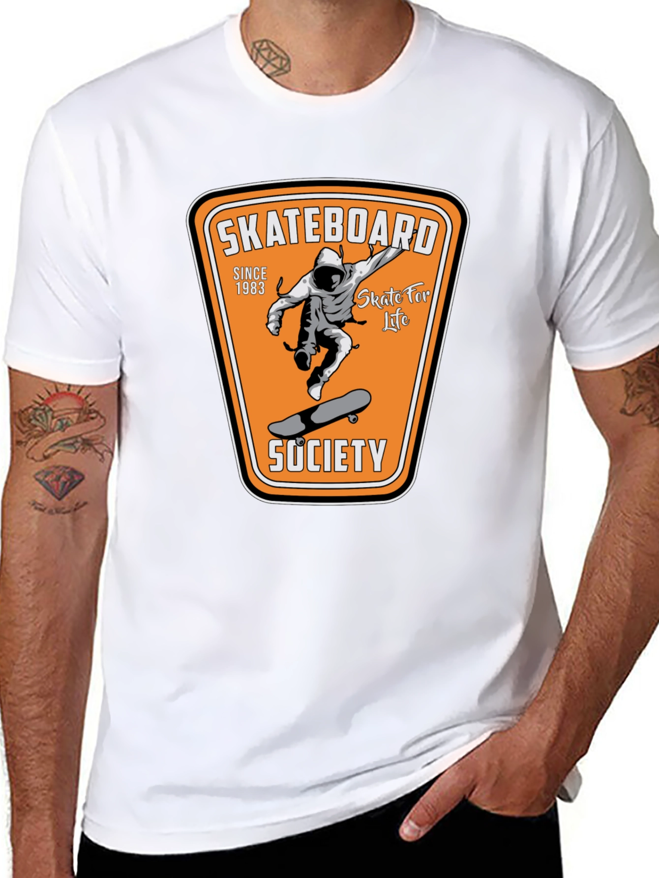 Skateboard Society Graphic Tee