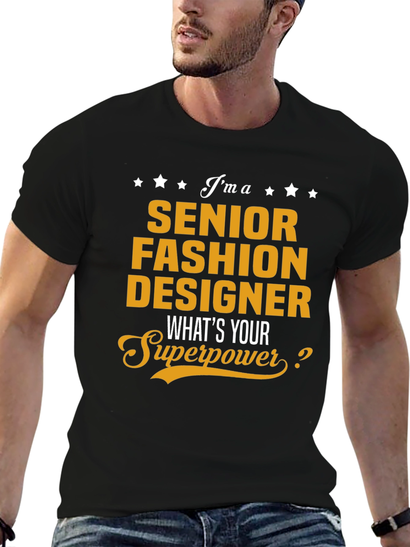 Senior Fashion Designer Superpower T-Shirt