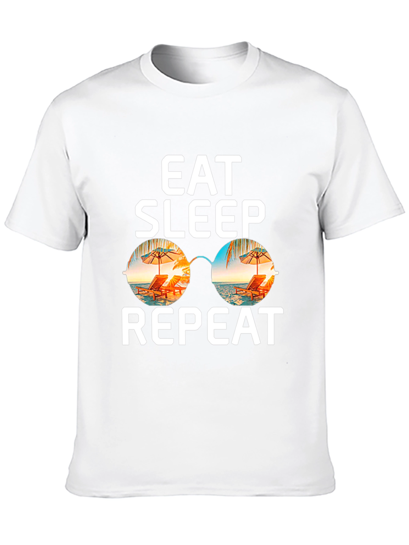 Eat Sleep Repeat Summer T-Shirt