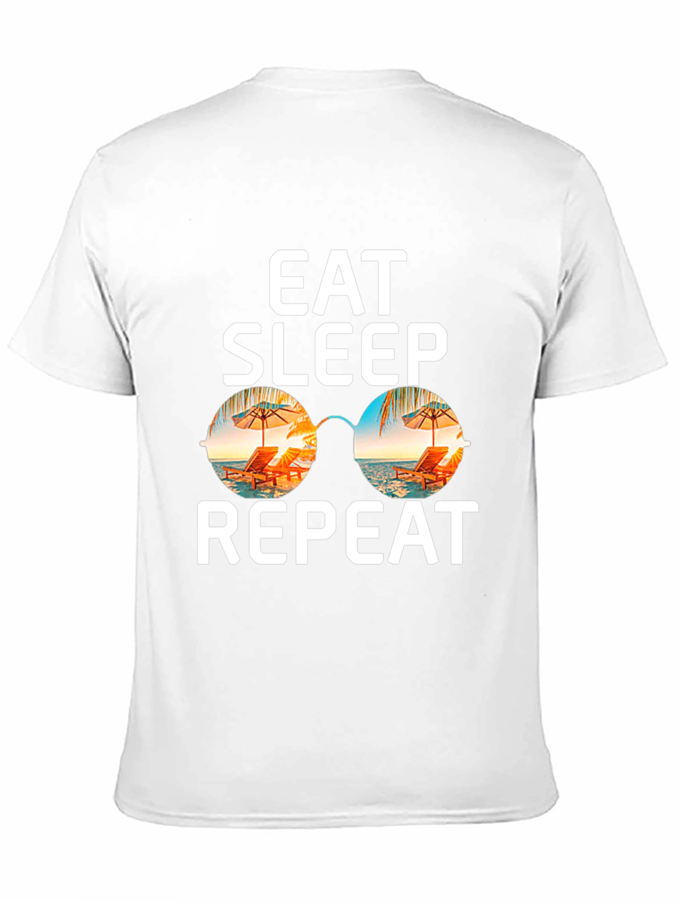 Eat Sleep Repeat Summer T-Shirt