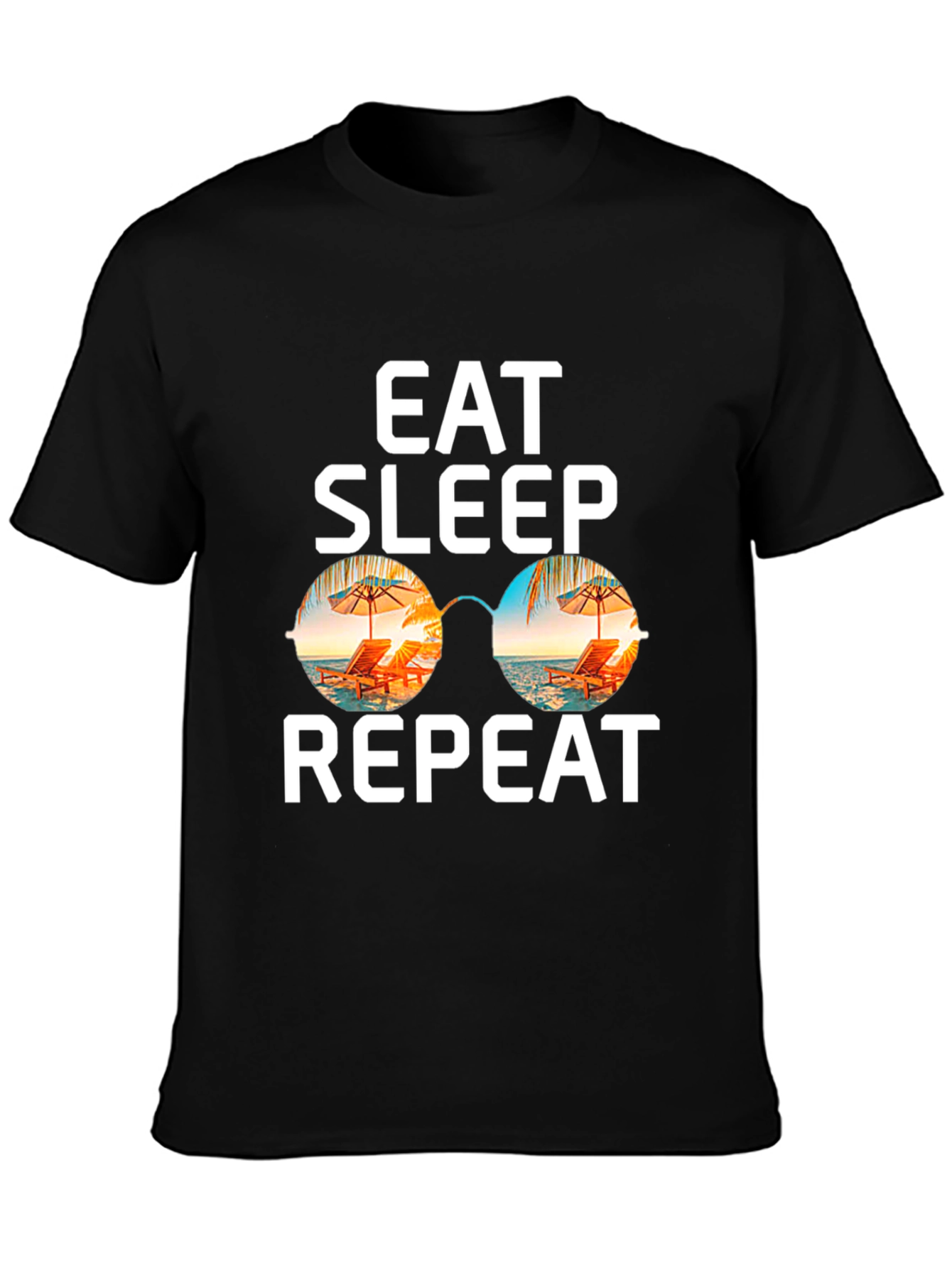 Eat Sleep Repeat Summer T-Shirt