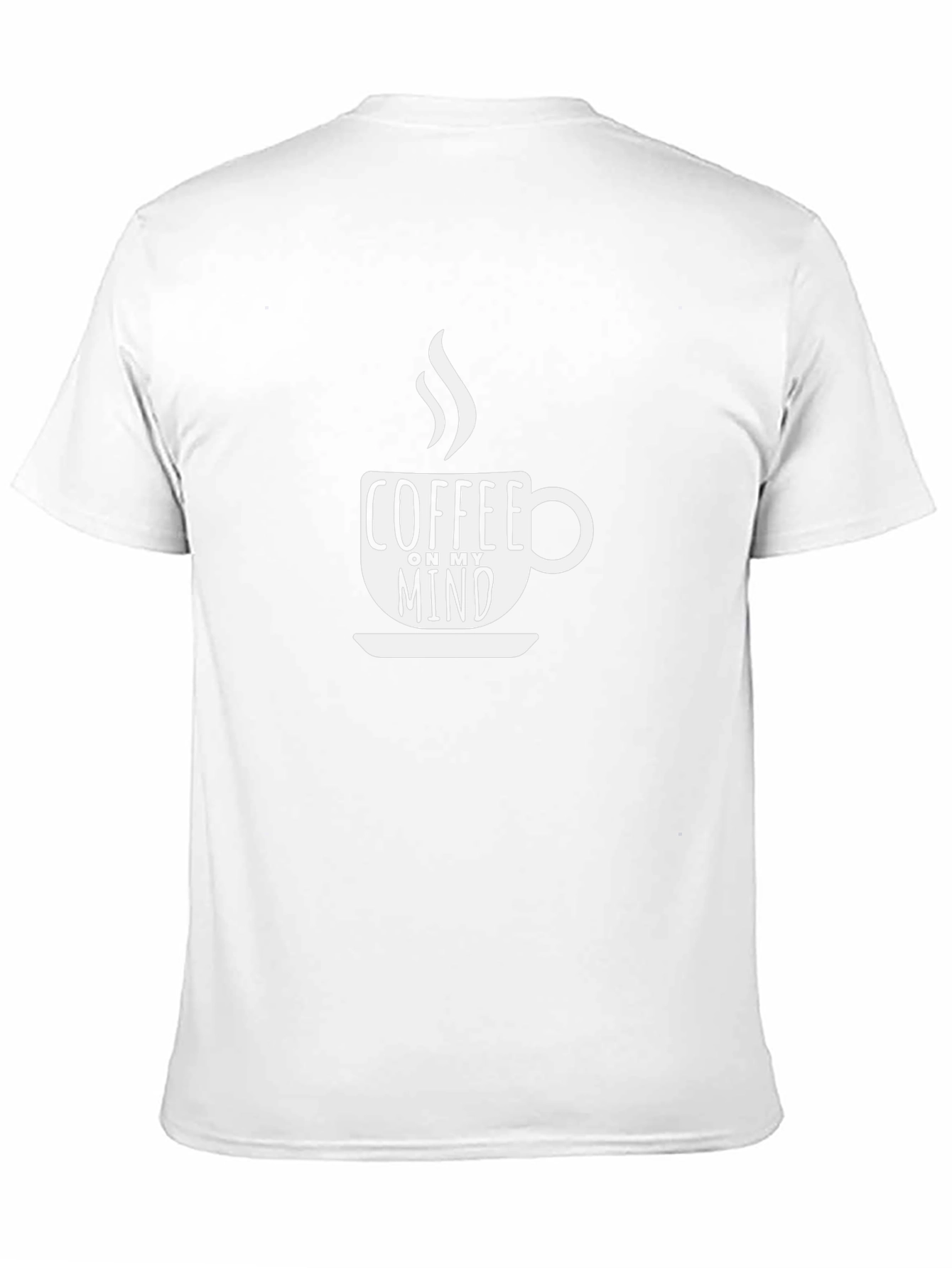 Coffee On My Mind T-Shirt - Casual Graphic Tee