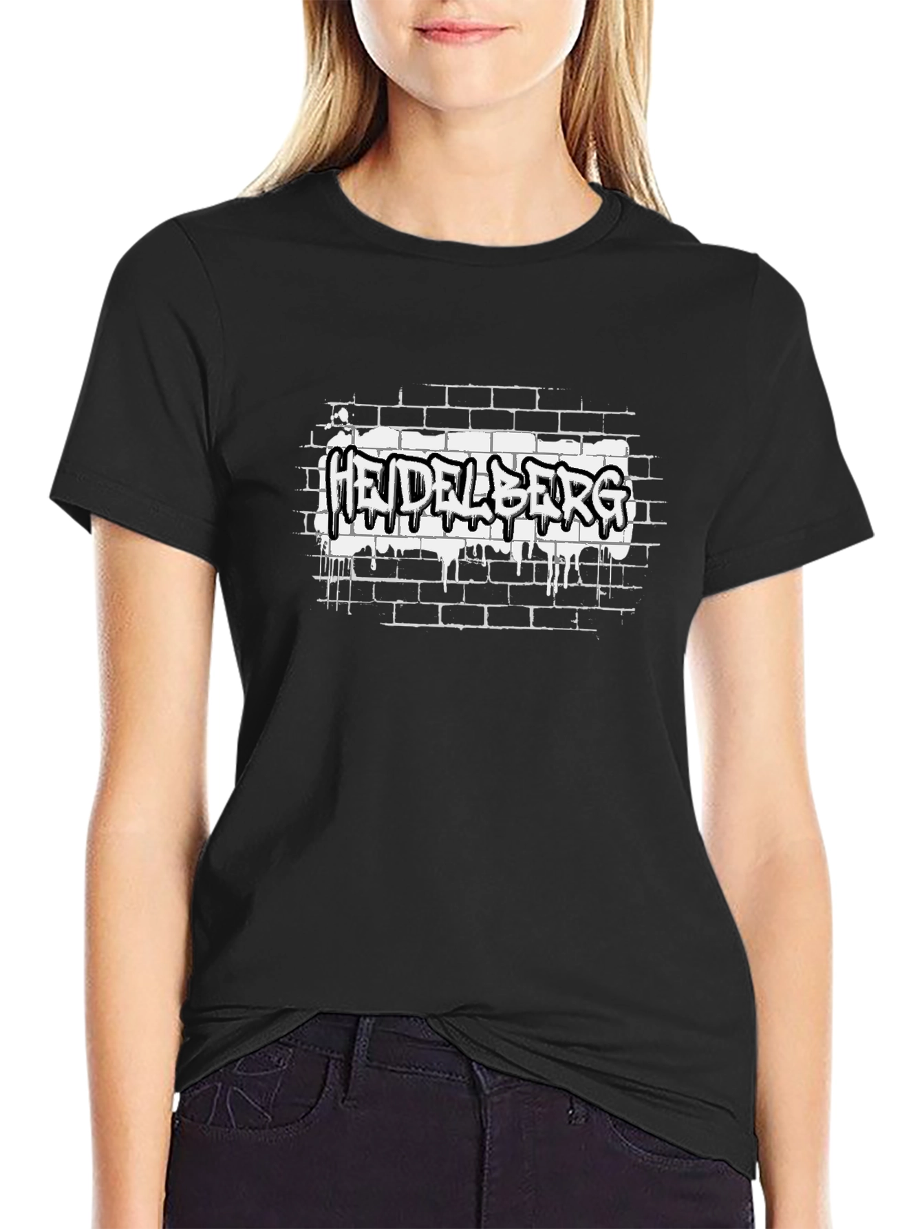 Heidelberg Brick Wall Graphic T-Shirt