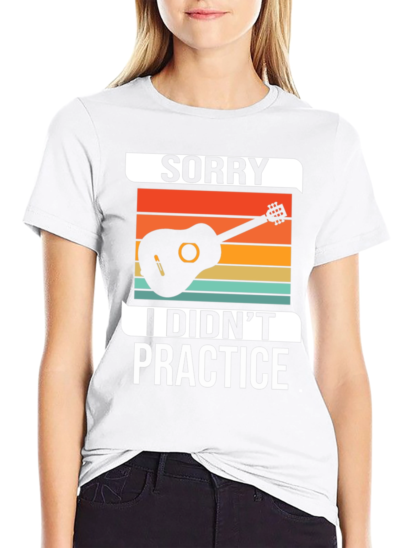 Sorry I Didnt Practice Guitarist T-Shirt