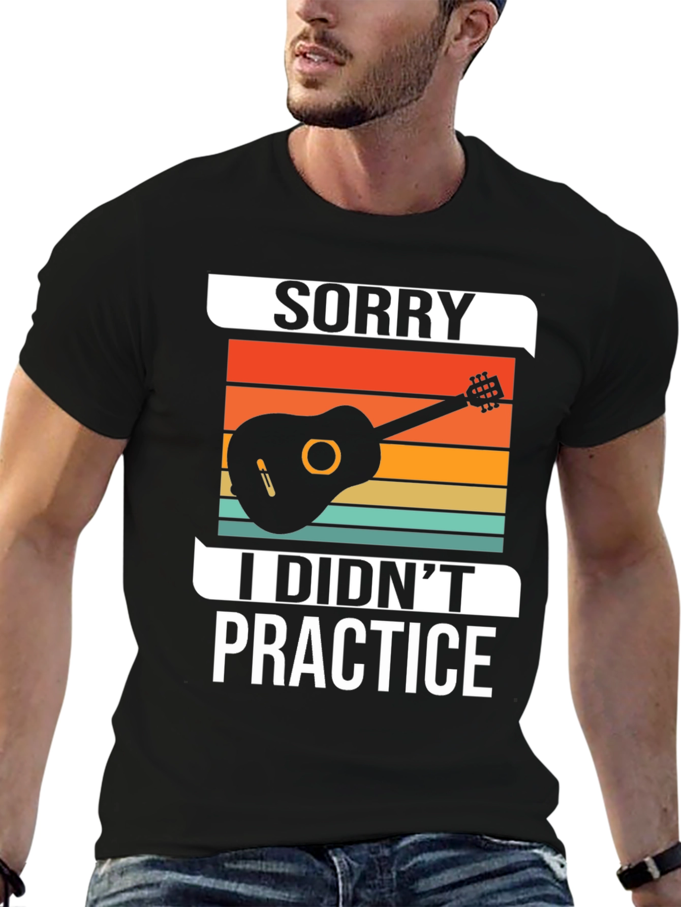 Sorry I Didnt Practice Guitarist T-Shirt