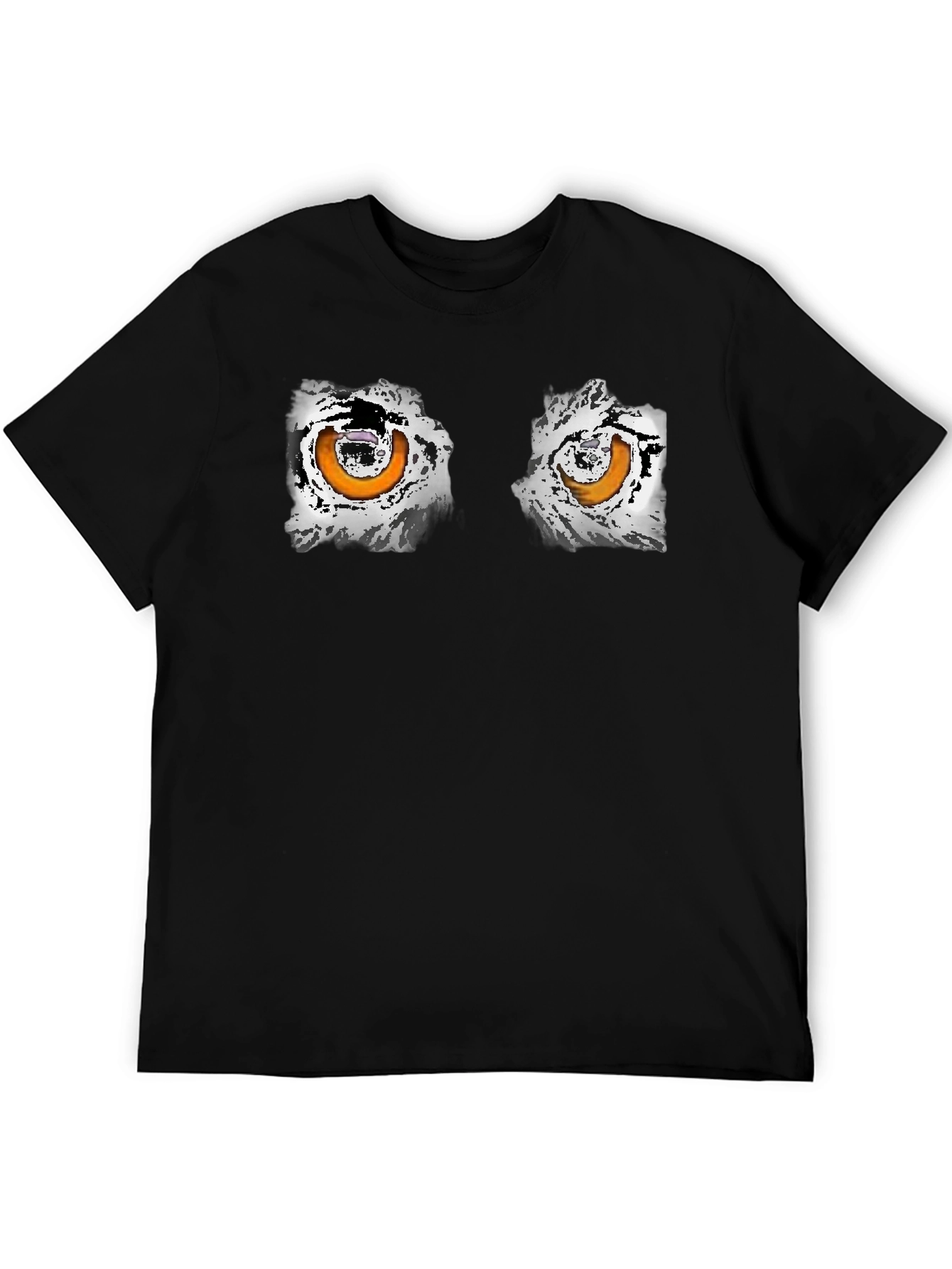 Eye-Catching Graphic Black T-Shirt
