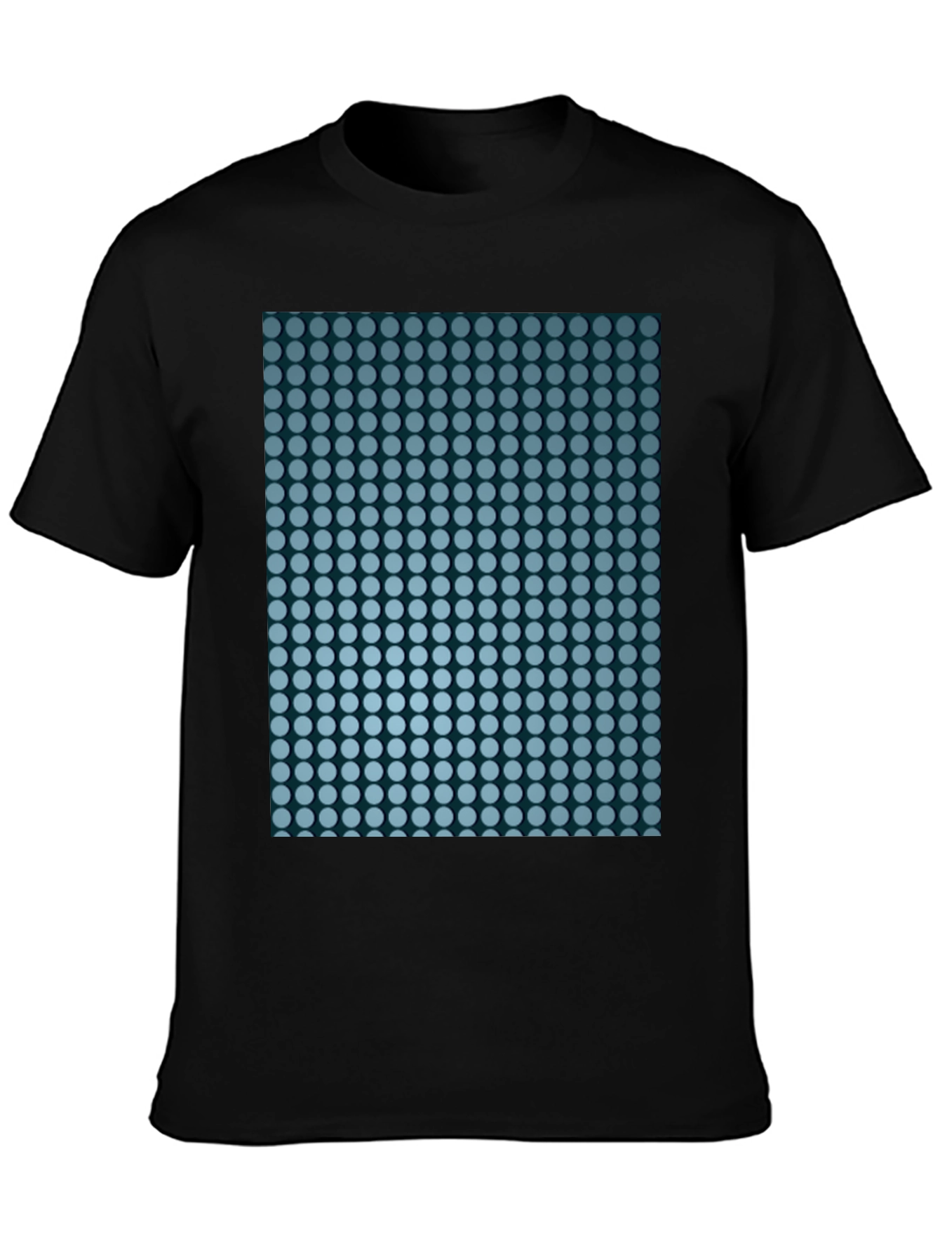 Dotted Pattern Tee - Modern Style