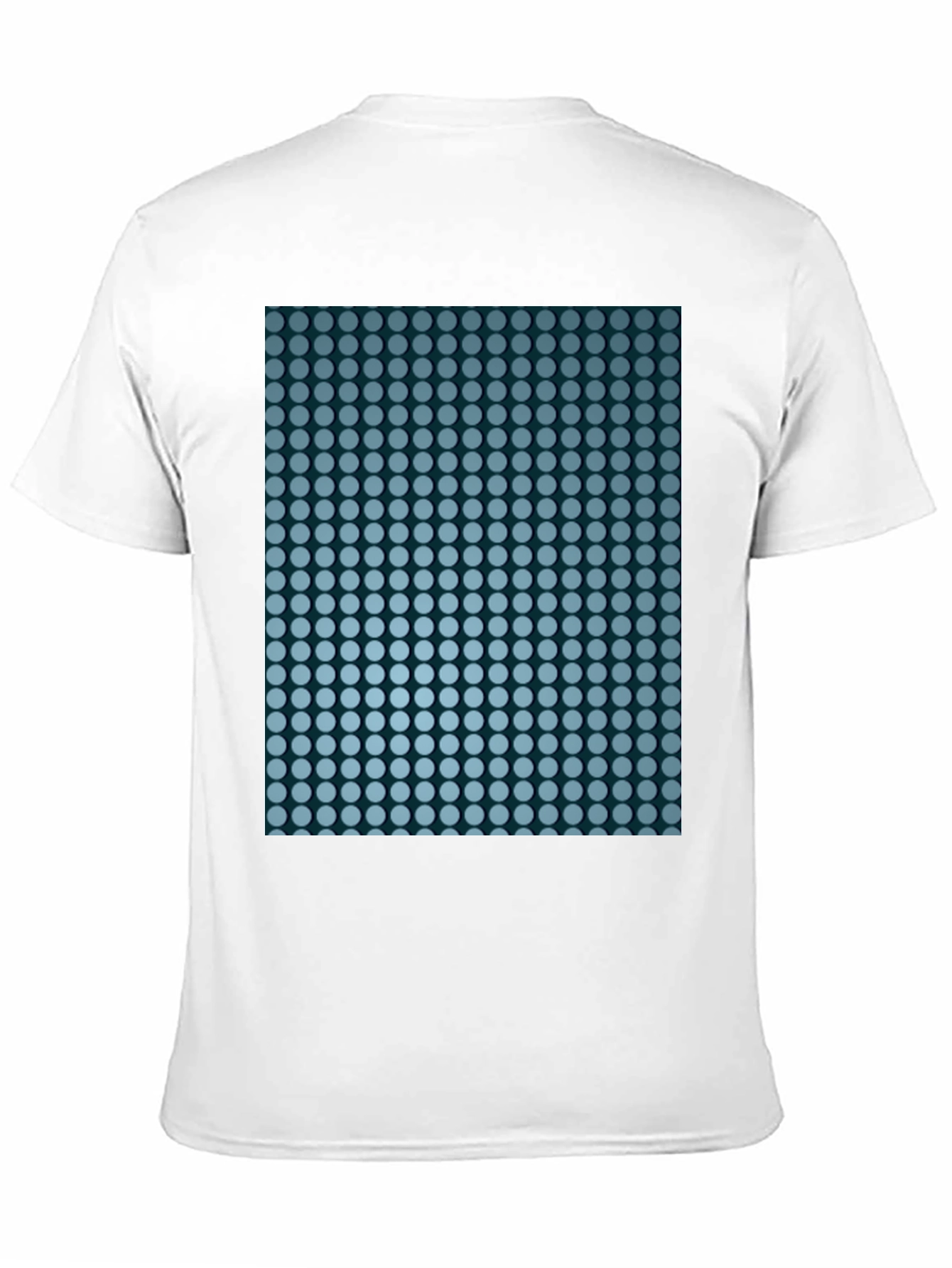 Dotted Pattern Tee - Modern Style