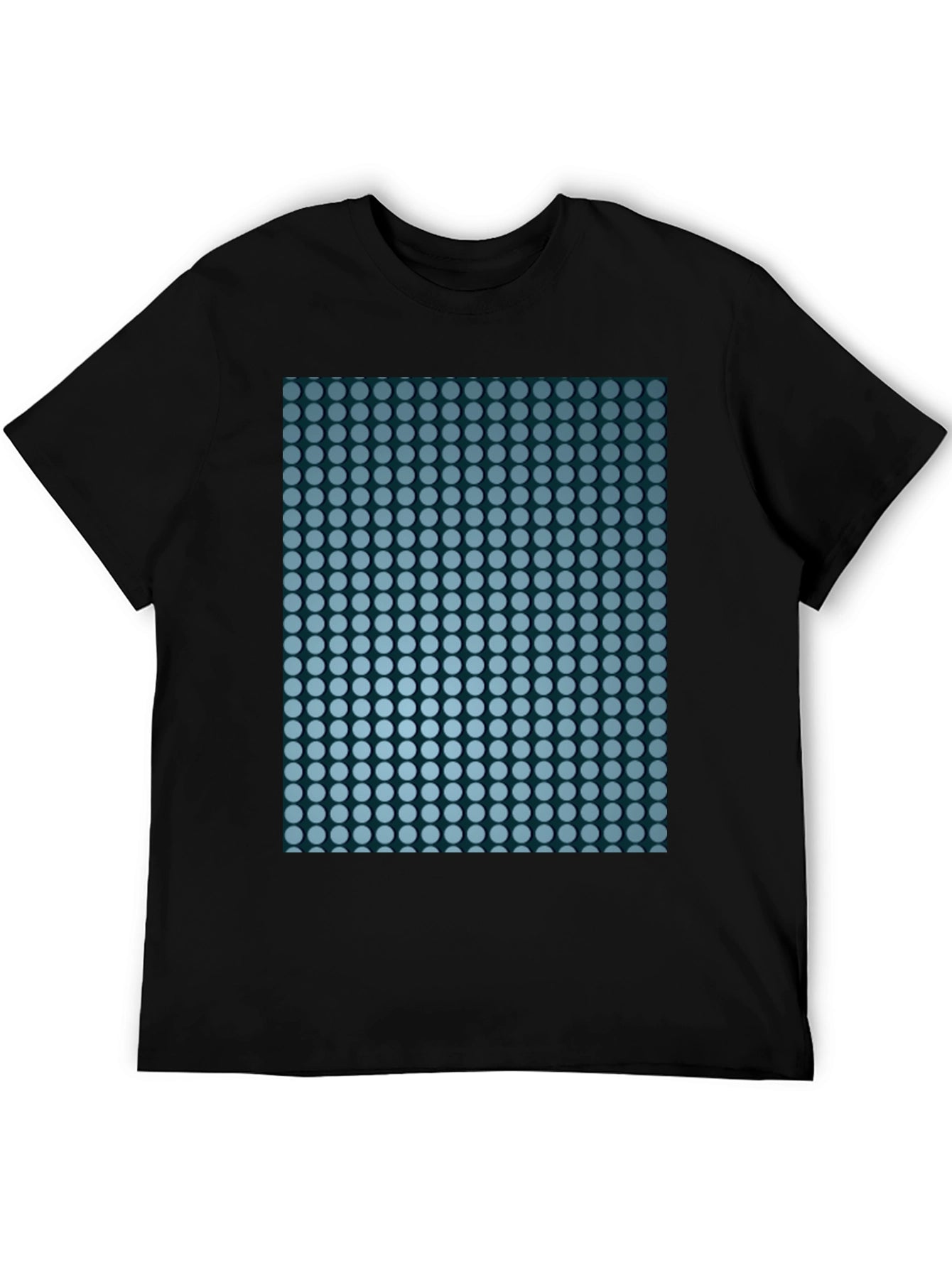 Dotted Pattern Tee - Modern Style