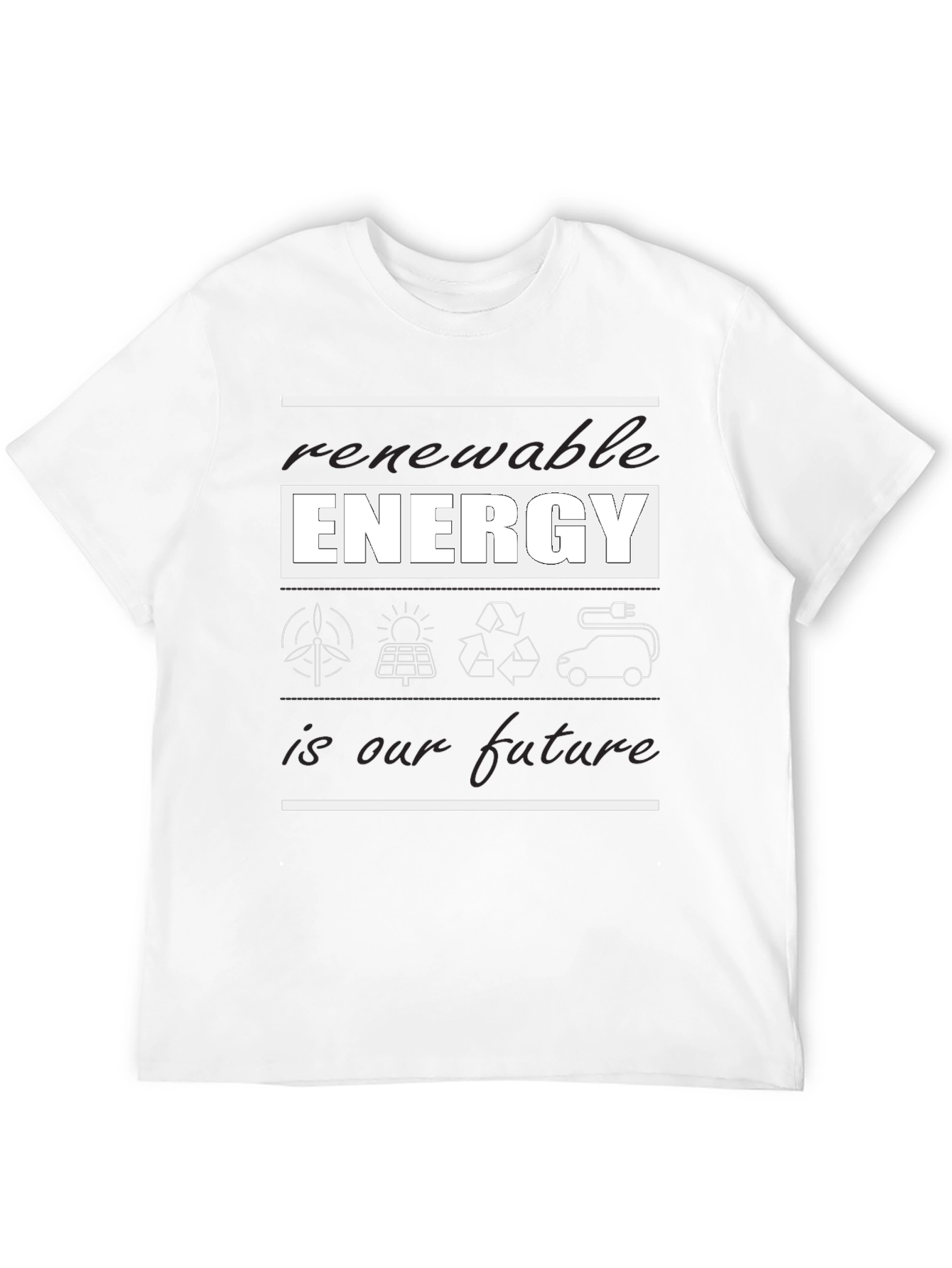 Renewable Energy T-Shirt - Future Focused Design