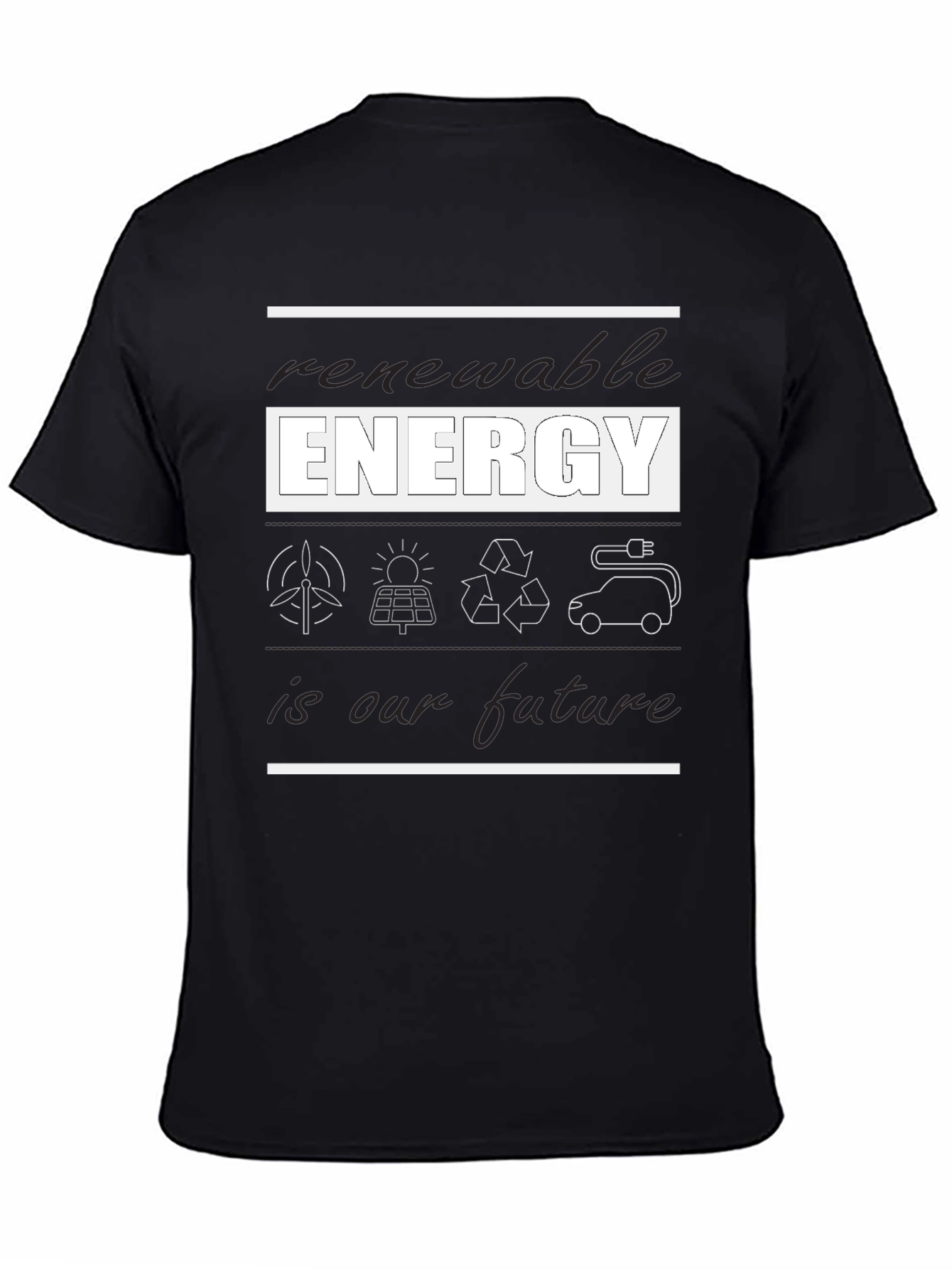 Renewable Energy T-Shirt - Future Focused Design