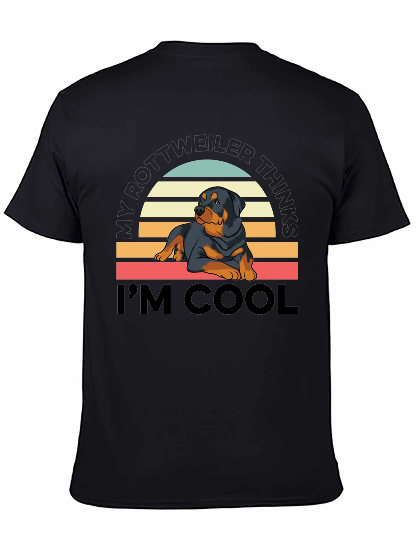 Rottweiler Sunset T-Shirt - Im Cool