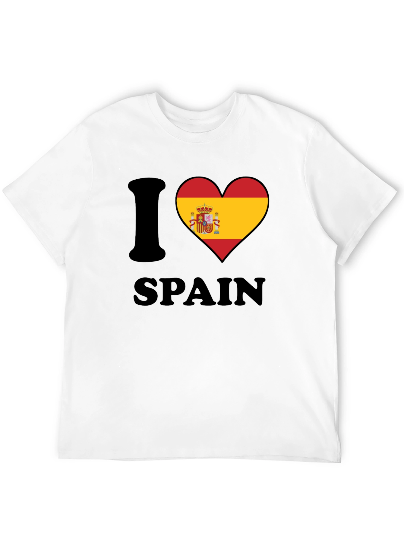 I Heart Spain T-Shirt Novelty Design