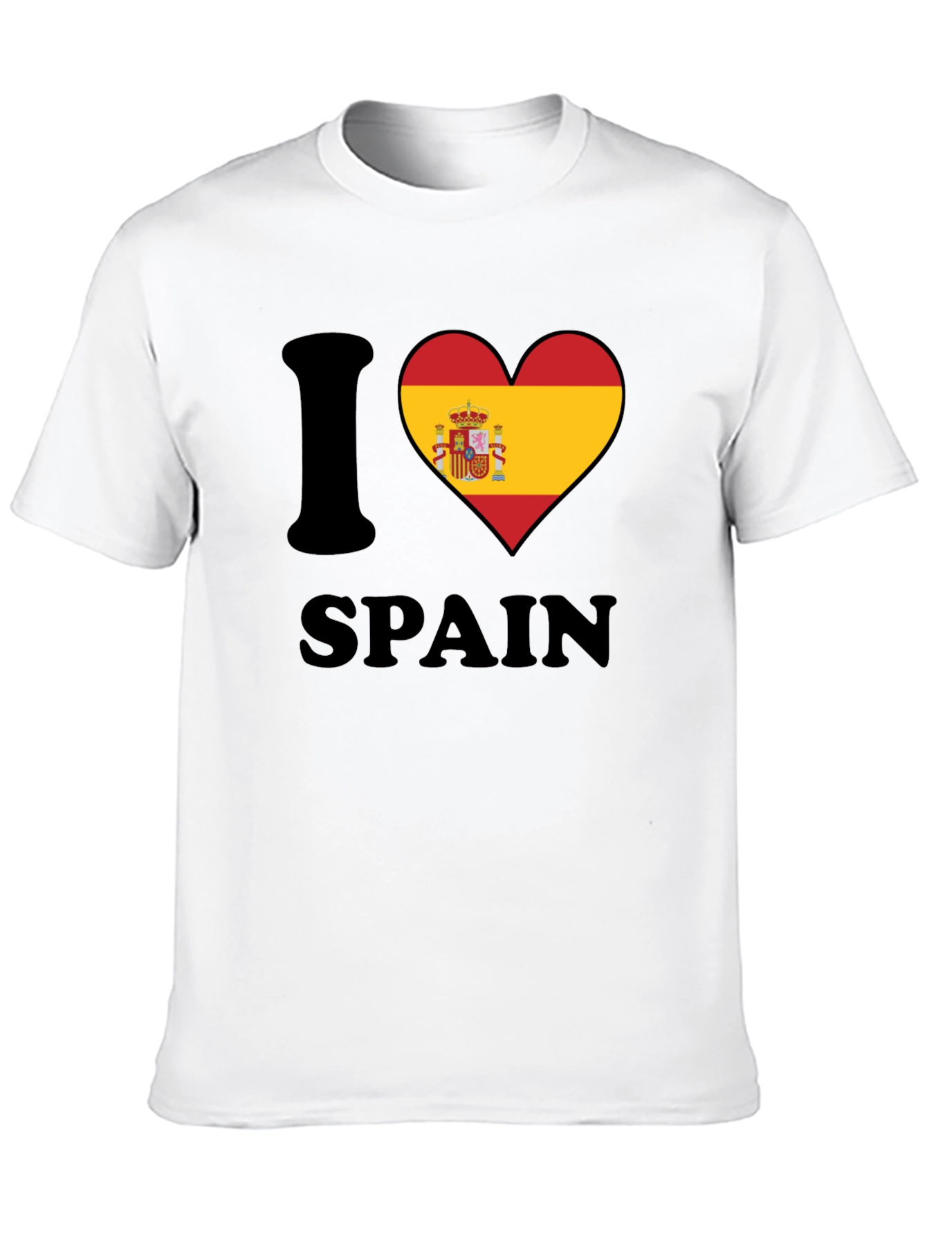I Heart Spain T-Shirt Novelty Design