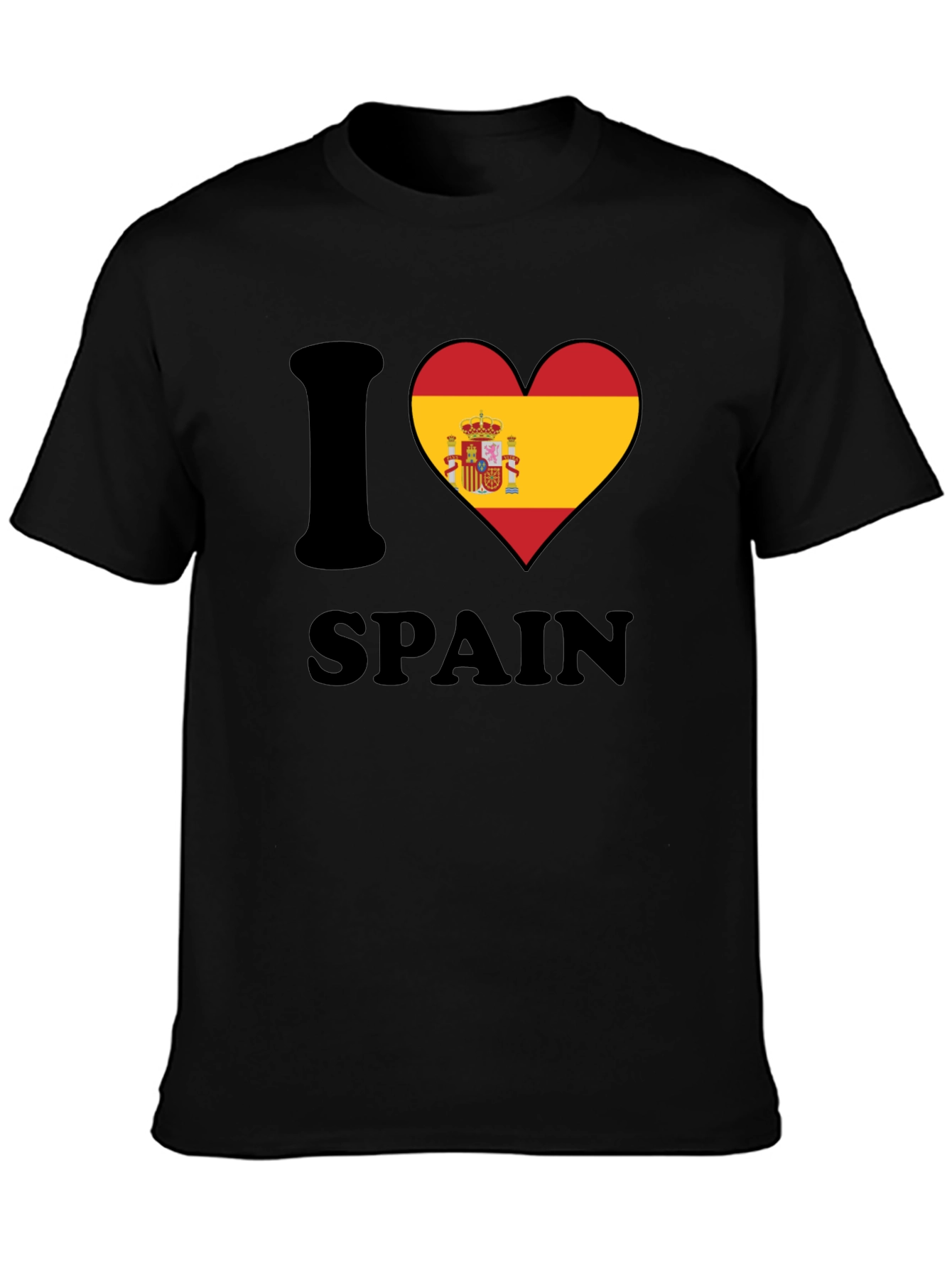 I Heart Spain T-Shirt Novelty Design