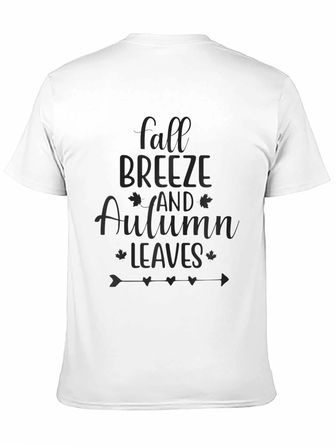 Fall Breeze & Autumn Leaves Graphic Tee