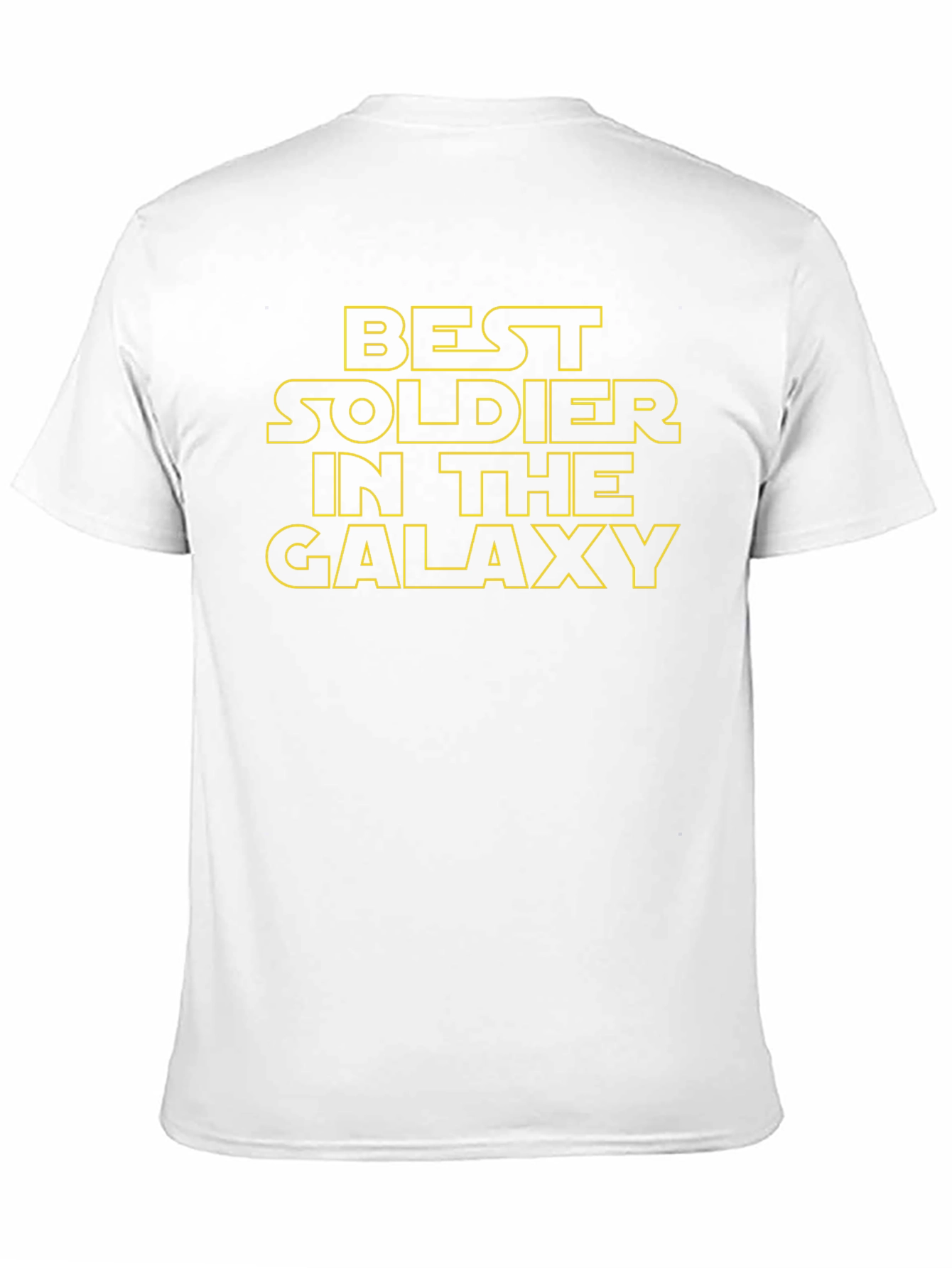 Best Soldier in the Galaxy Black T-Shirt