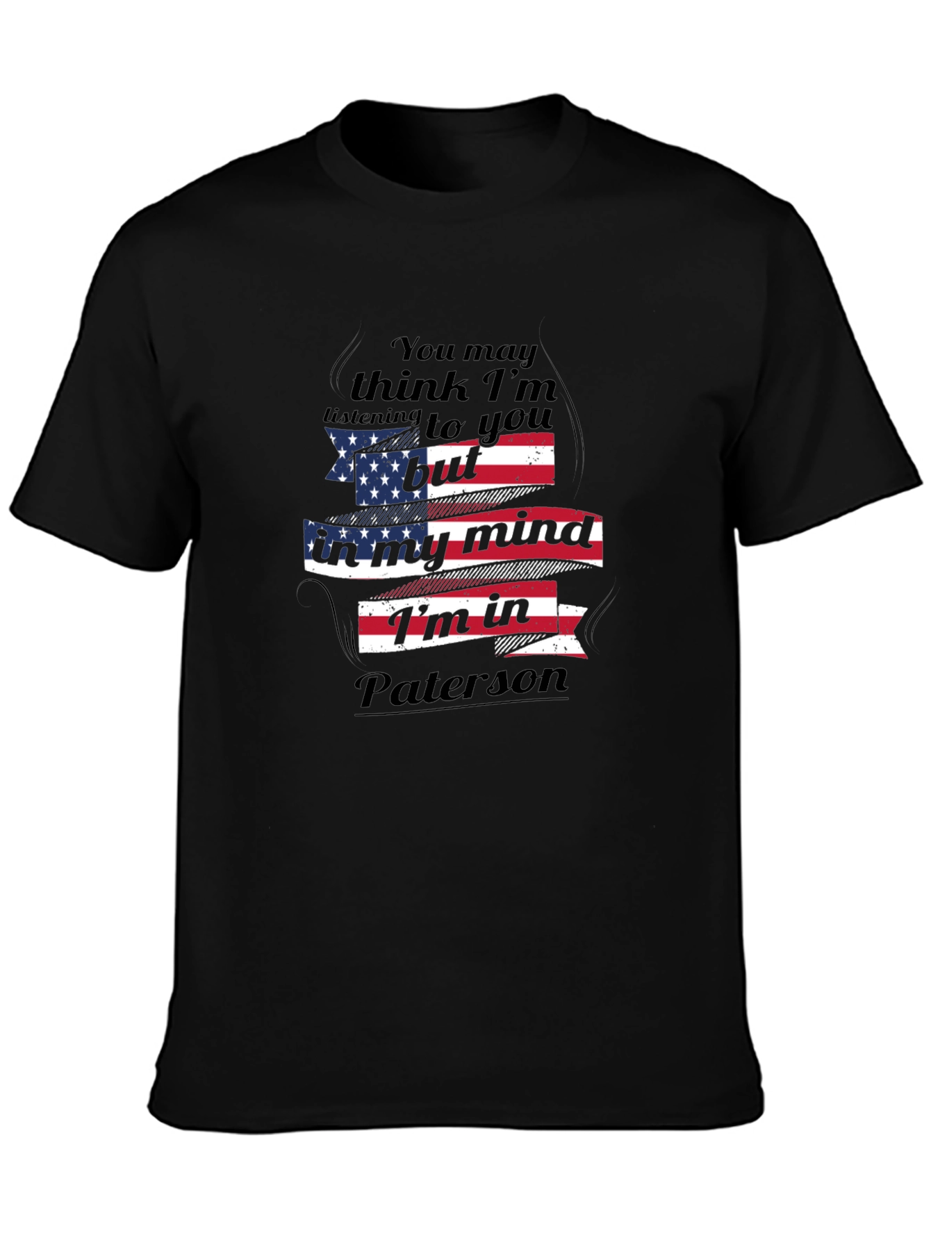 Paterson Mind T-Shirt - USA Flag Patriotic
