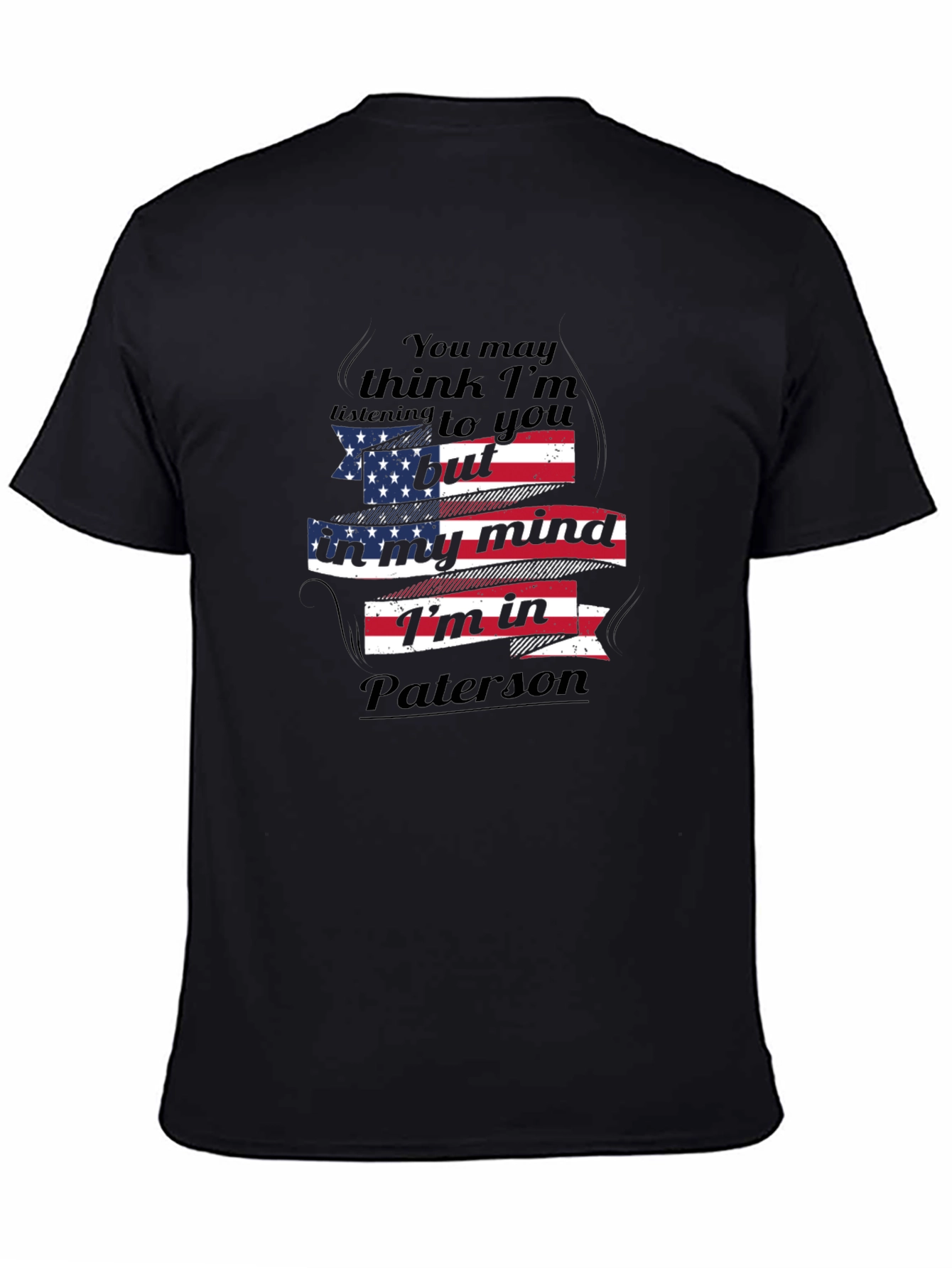 Paterson Mind T-Shirt - USA Flag Patriotic