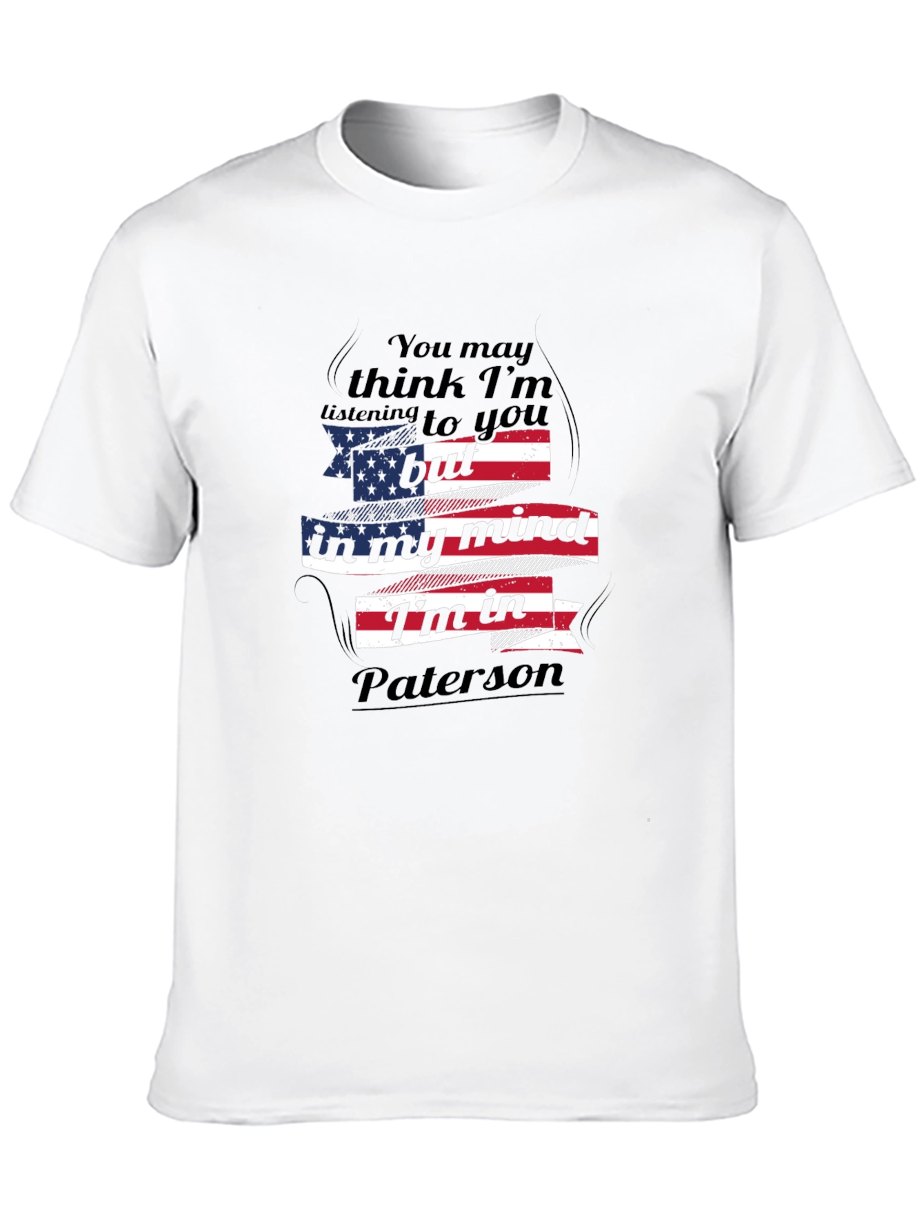 Paterson Mind T-Shirt - USA Flag Patriotic