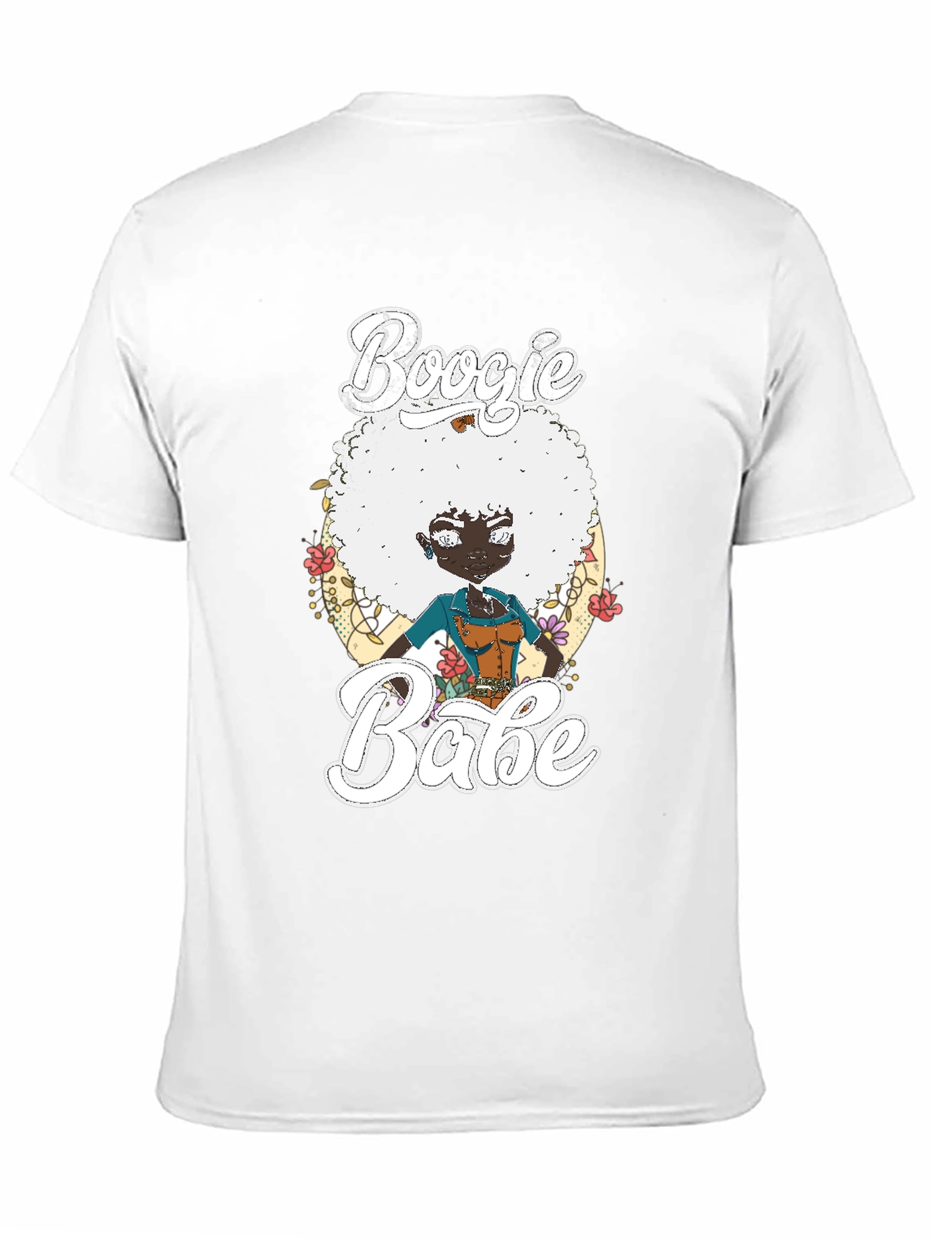 Boogie Babe T-Shirt Black Cotton Tee