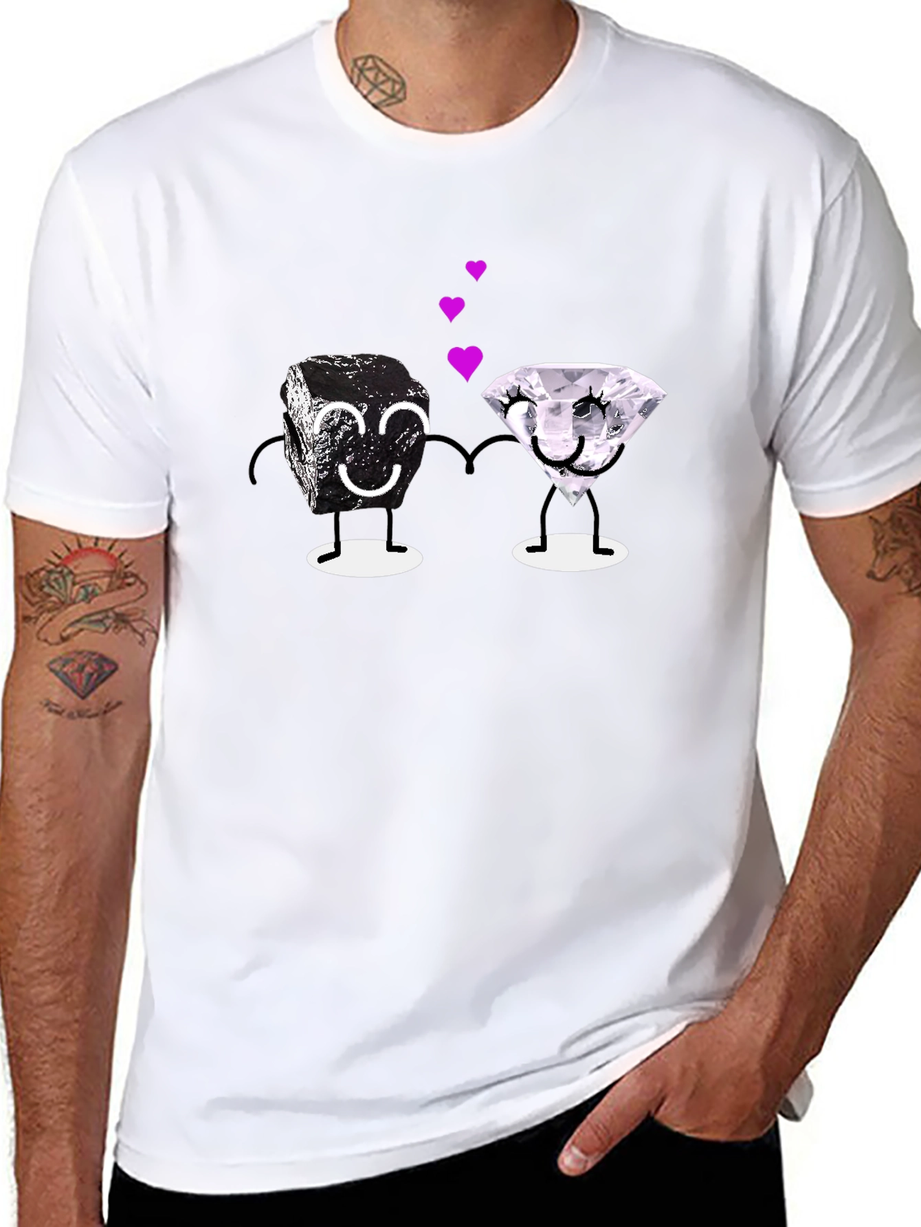 Coal to Diamond Love Story T-Shirt