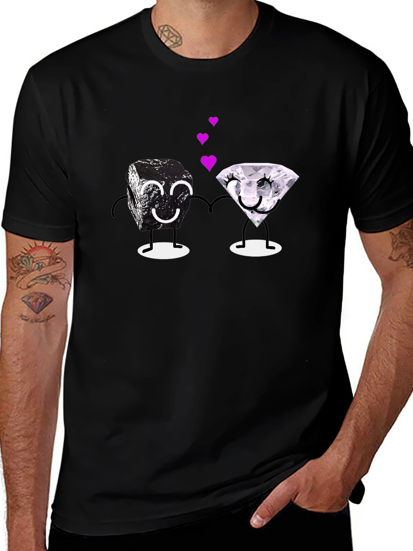 Coal to Diamond Love Story T-Shirt