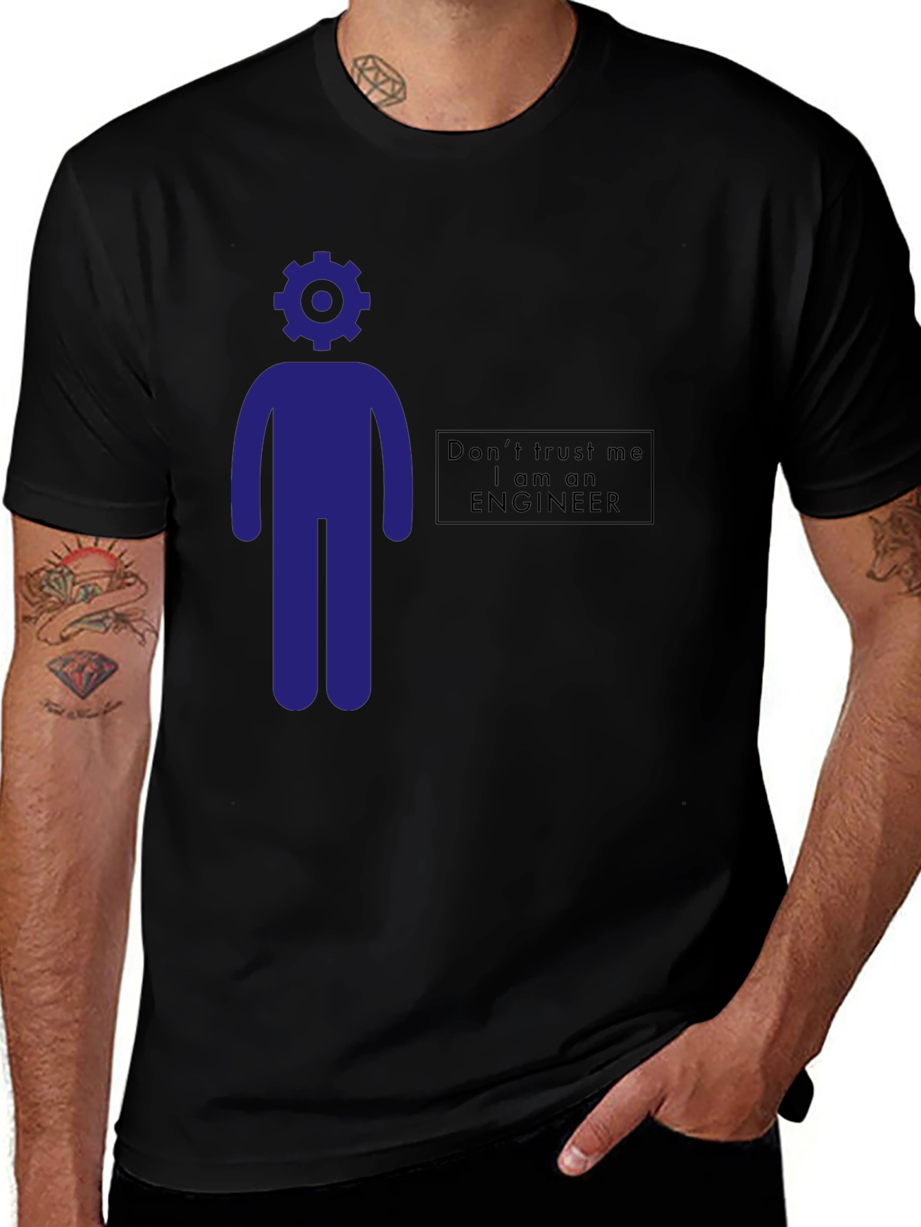 Engineer Humor T-Shirt - Dont Trust Me