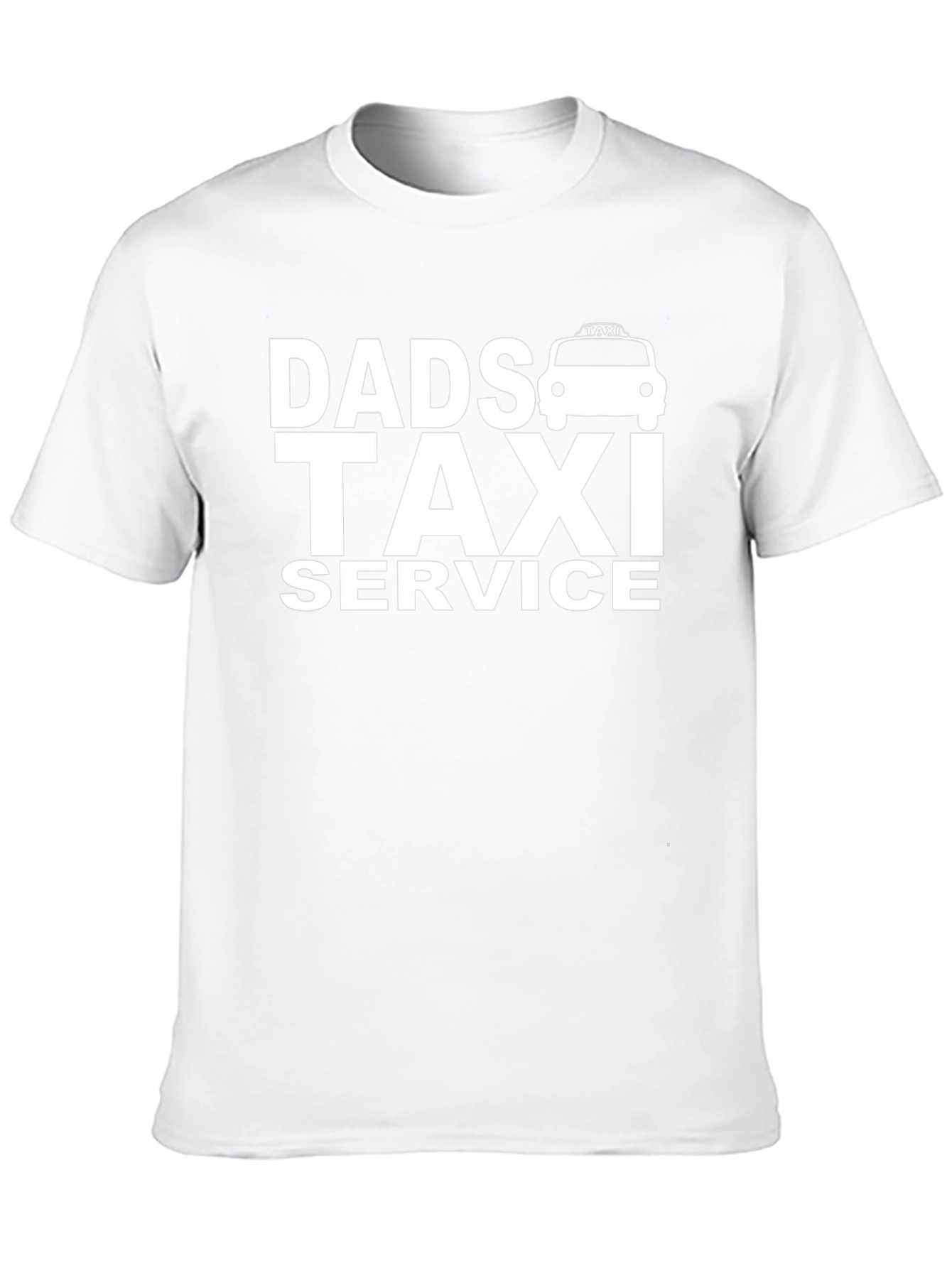 Dads Taxi Service Funny T-Shirt