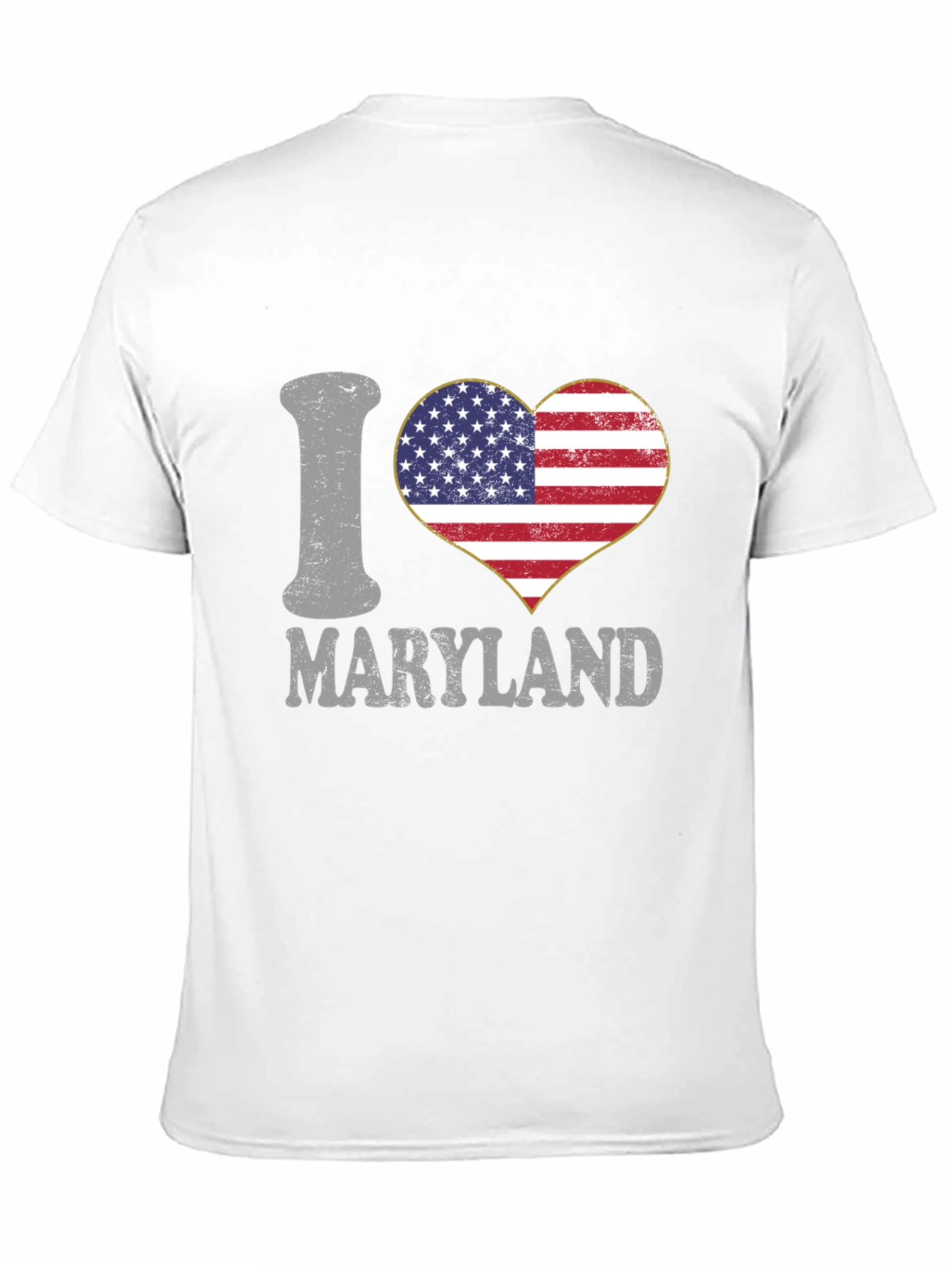 I Love Maryland Heart T-Shirt