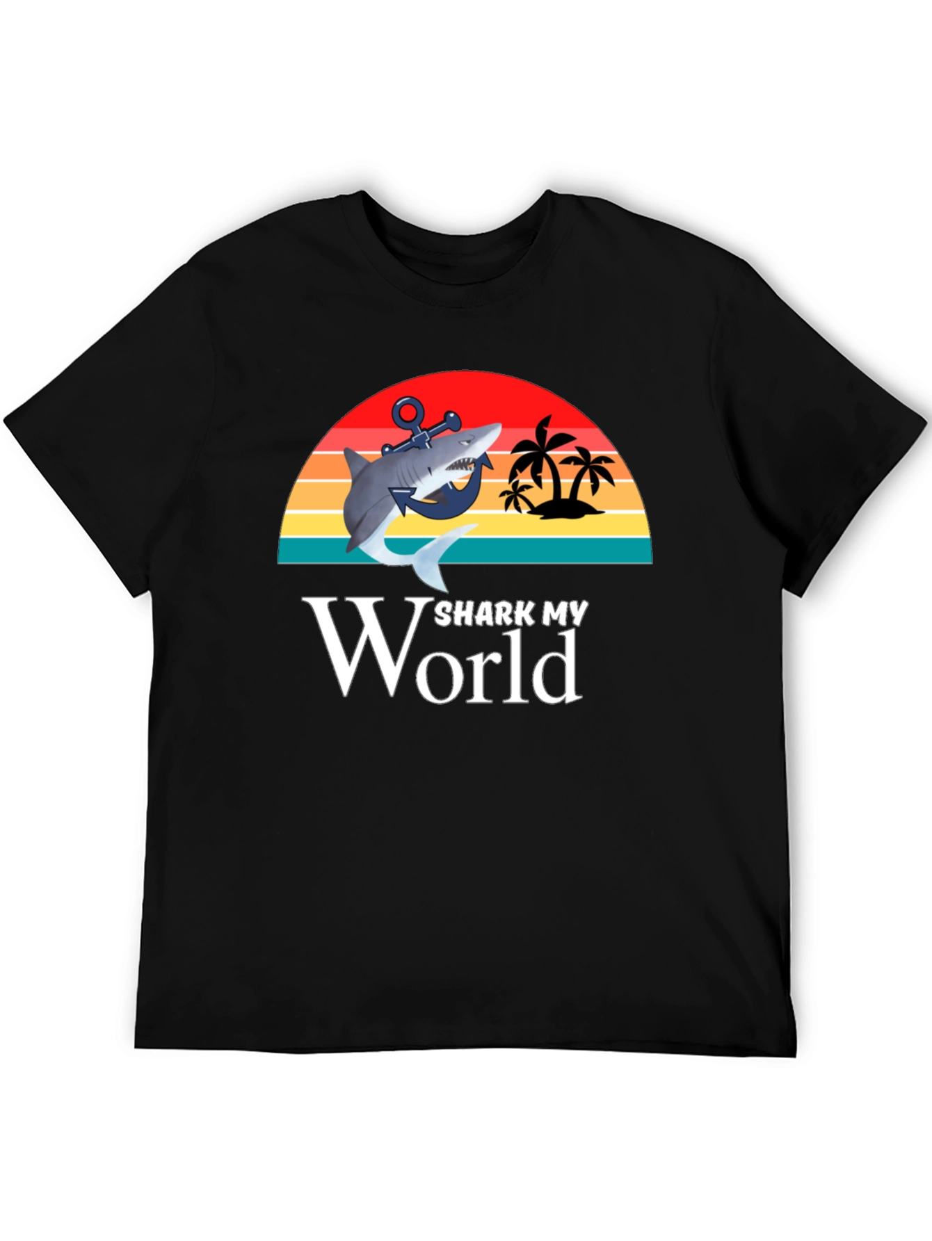 Shark My World Graphic T-Shirt