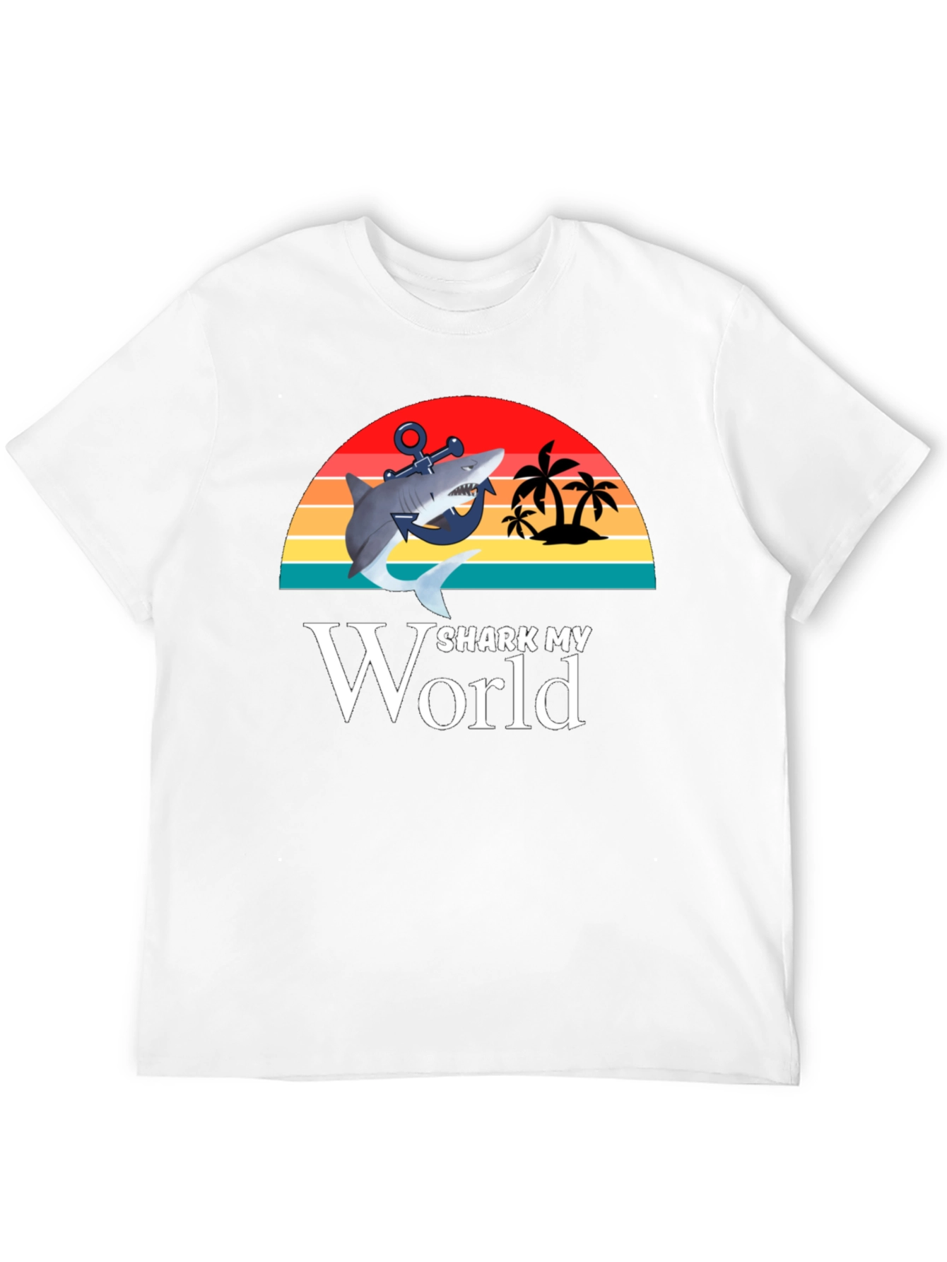 Shark My World Graphic T-Shirt