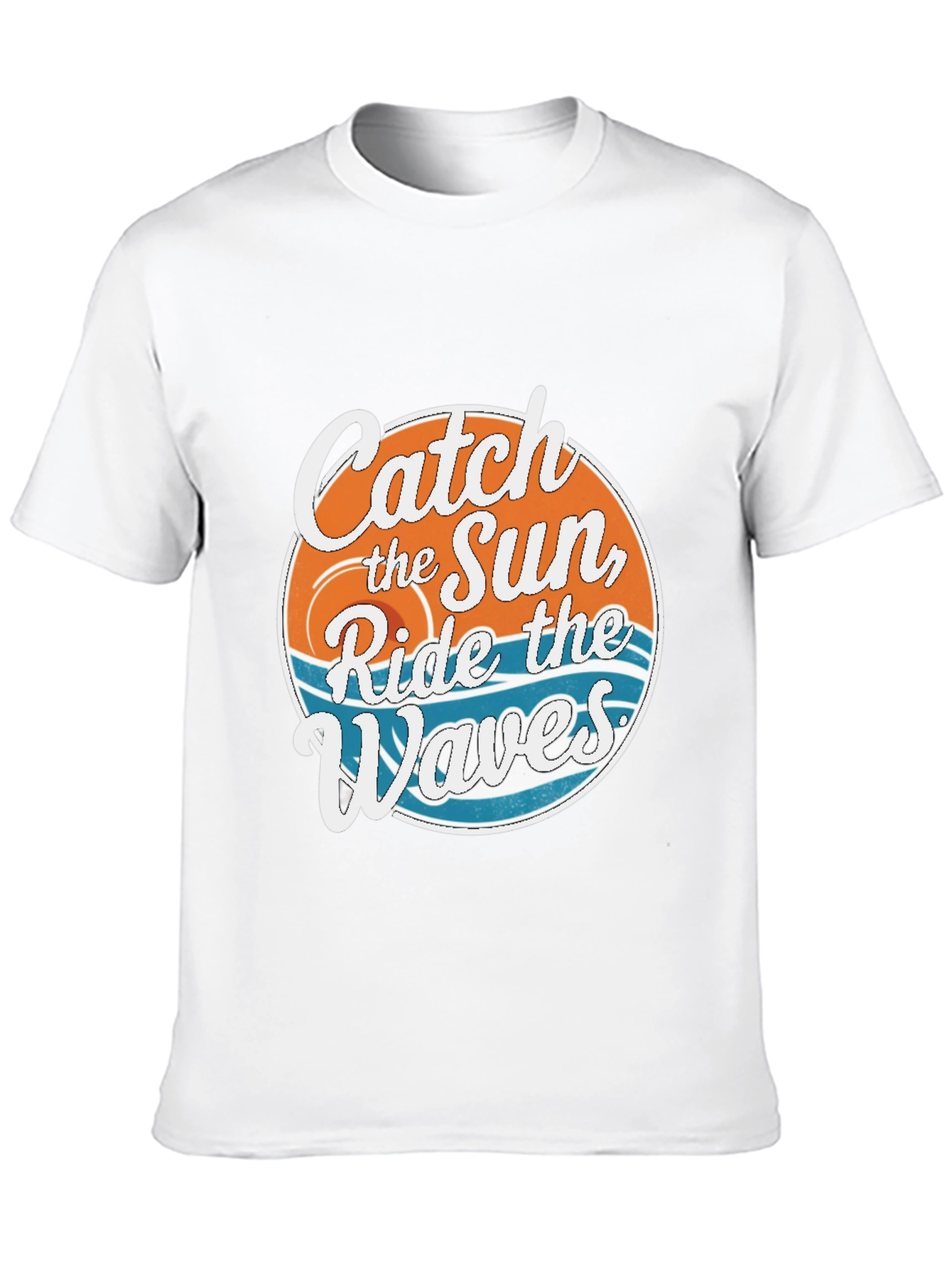 Catch the Sun Ride the Waves Graphic Tee