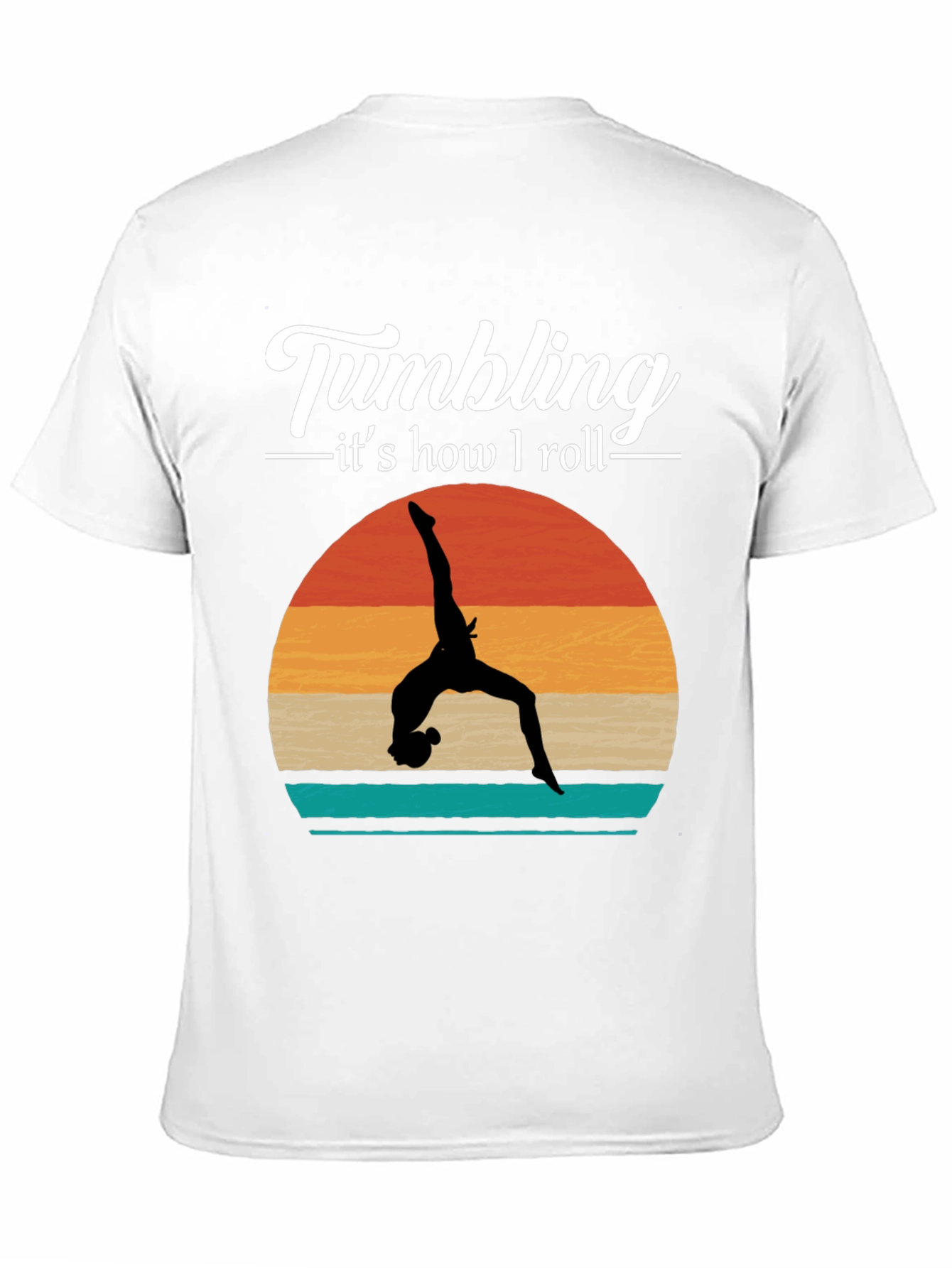 Tumbling T-Shirt - Gymnastics  Retro Style