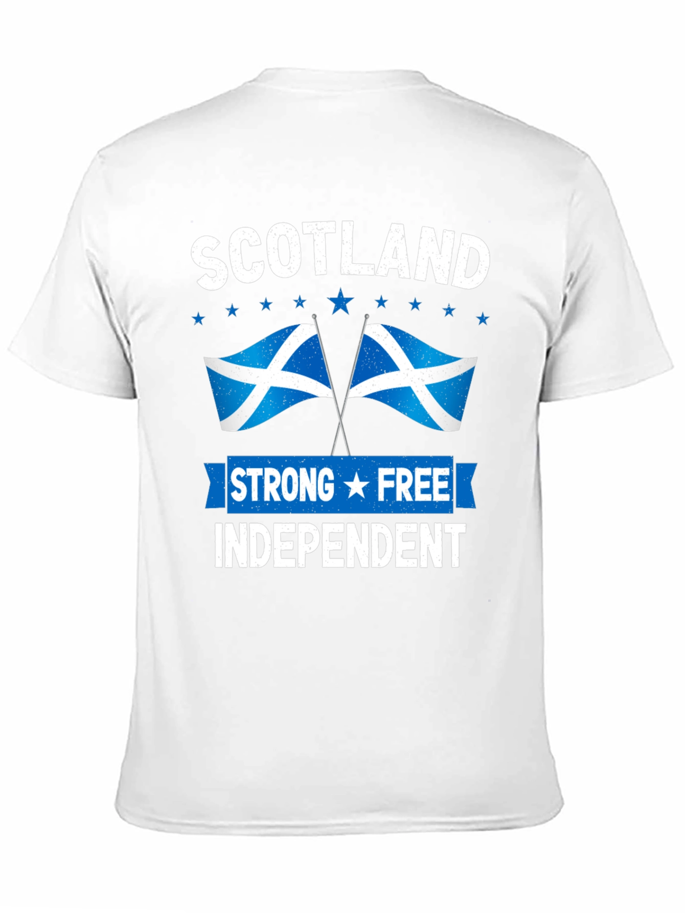 Scotland Strong Free Independent Graphic T-Shirt