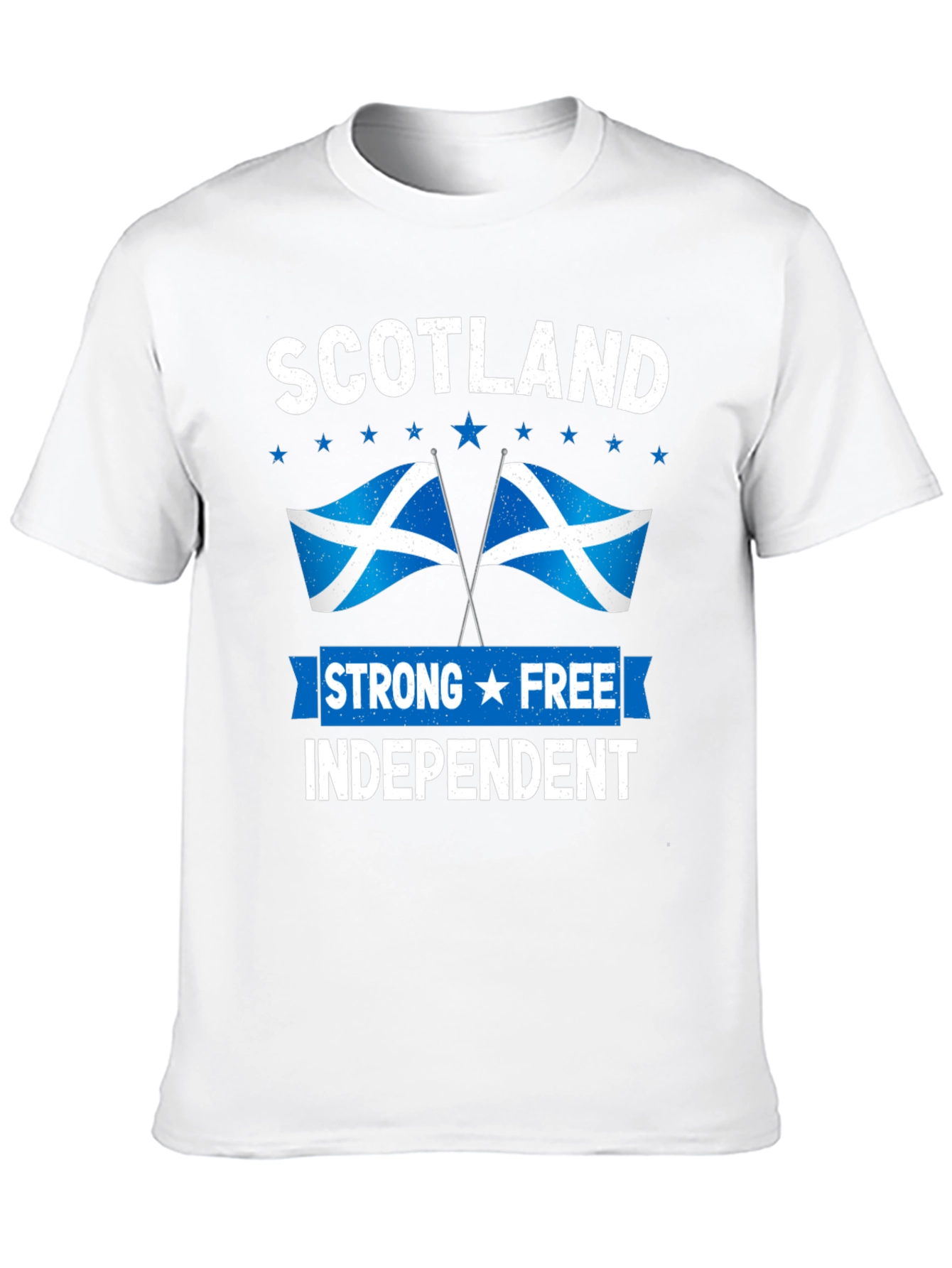 Scotland Strong Free Independent Graphic T-Shirt