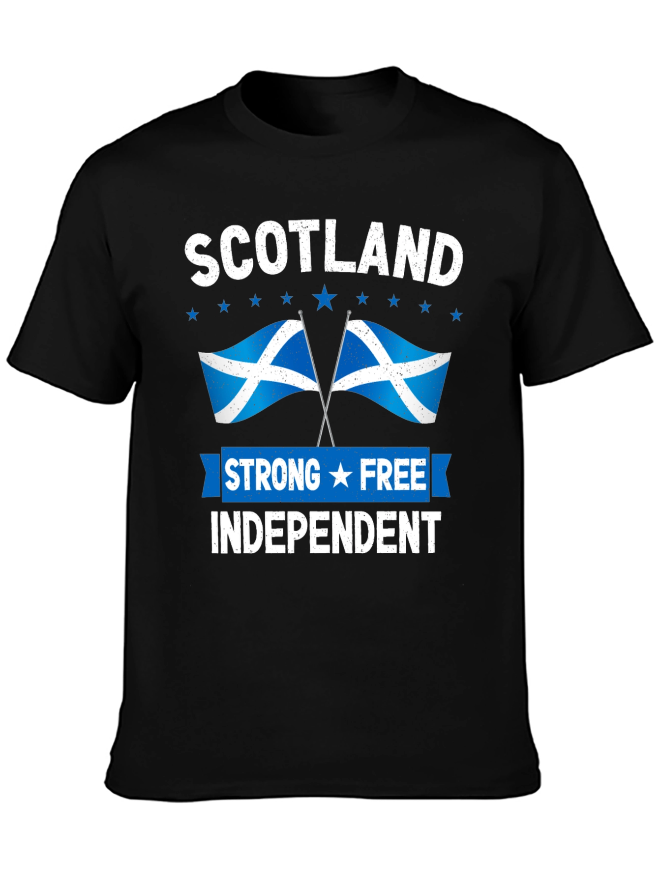 Scotland Strong Free Independent Graphic T-Shirt