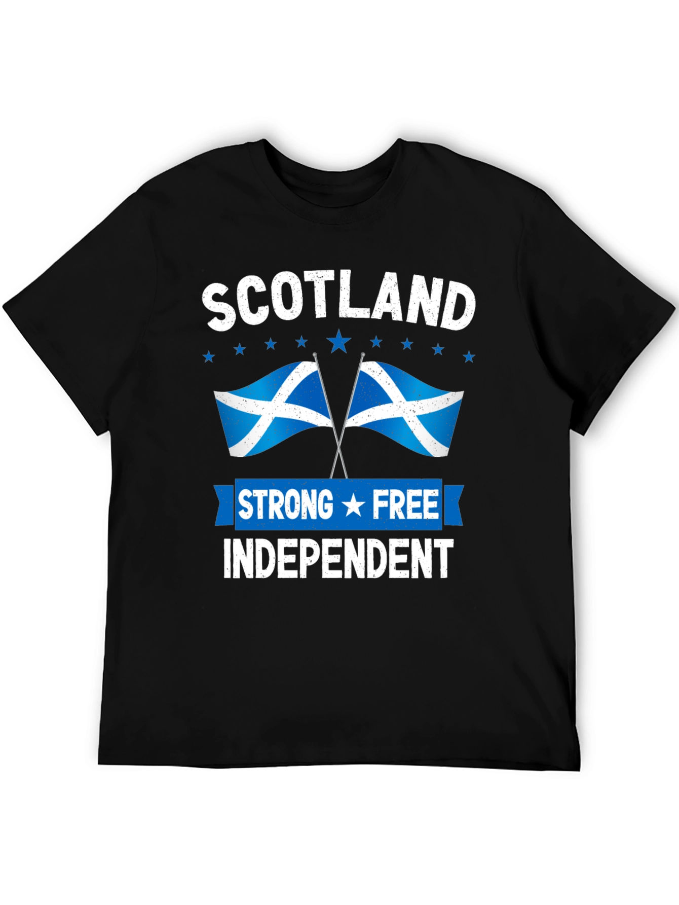 Scotland Strong Free Independent Graphic T-Shirt