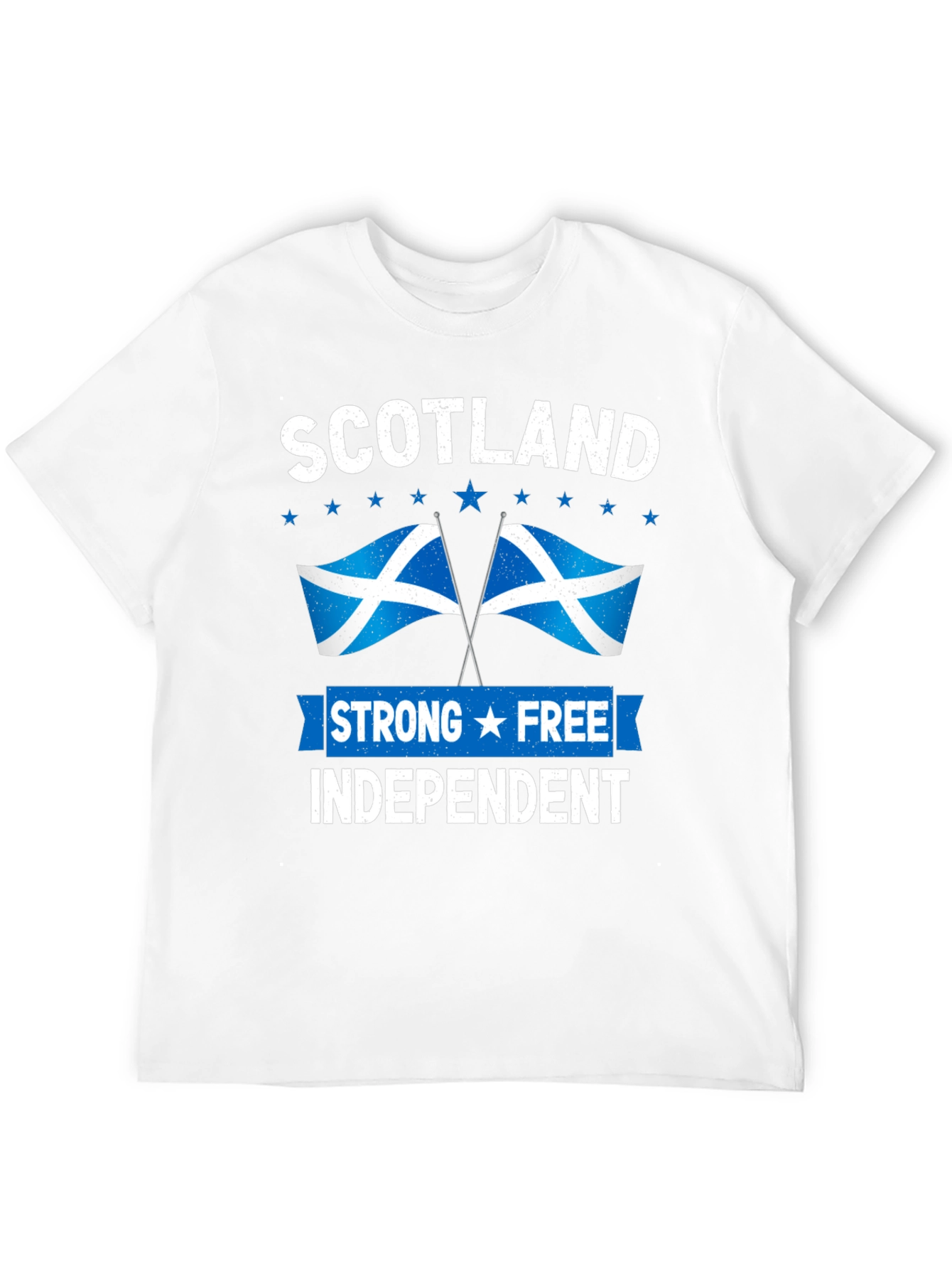 Scotland Strong Free Independent Graphic T-Shirt