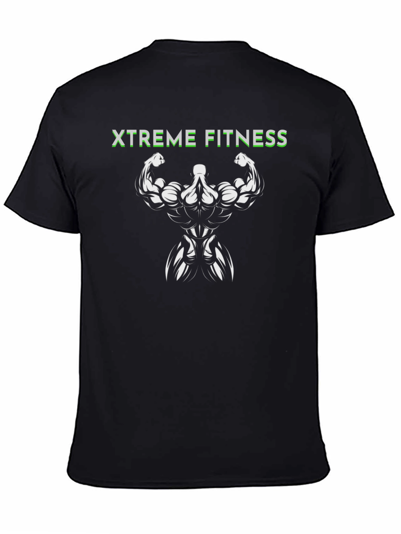 Xtreme Fitness Graphic T-Shirt - Bodybuilding Design